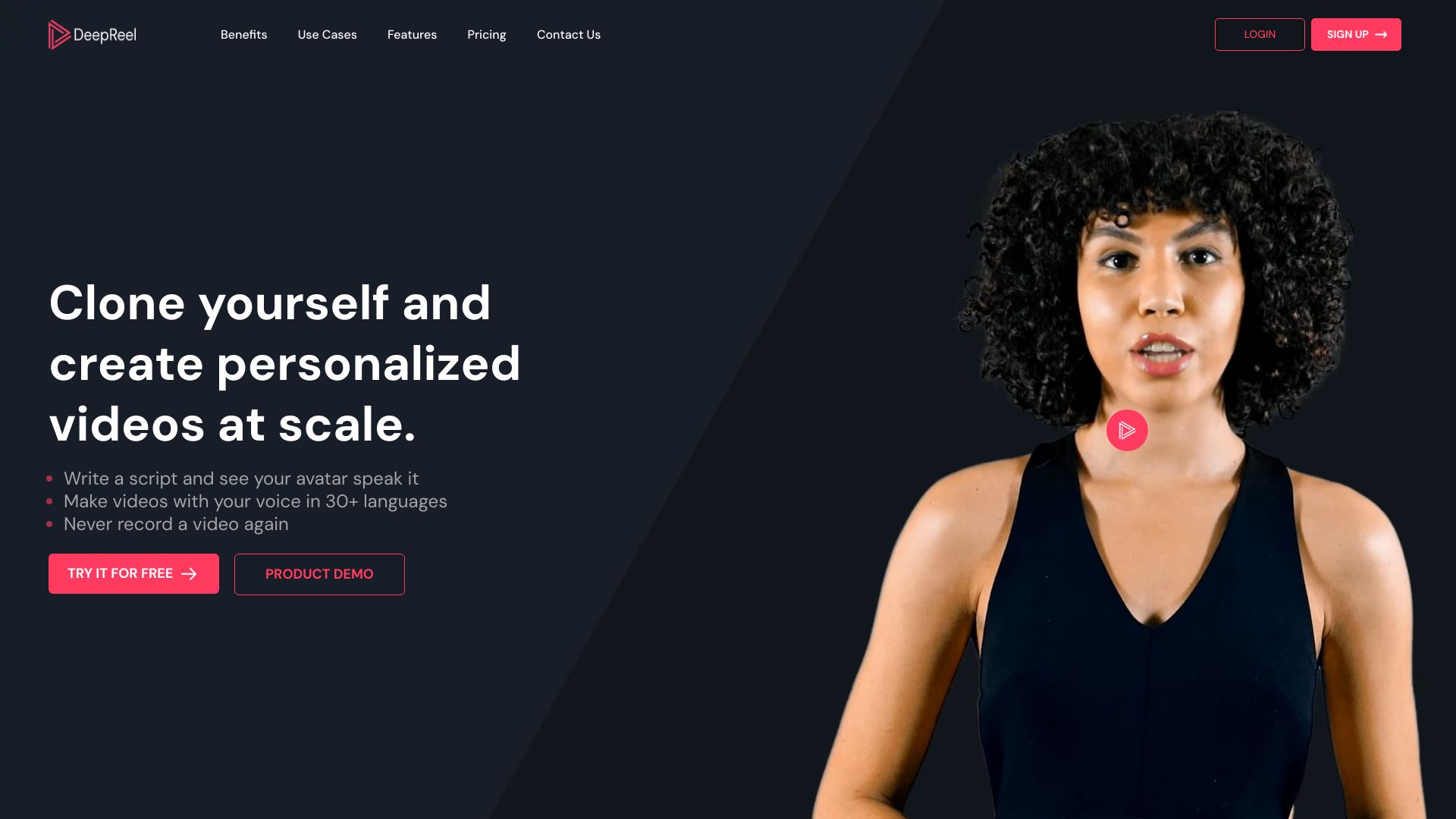 DeepReel screenshot