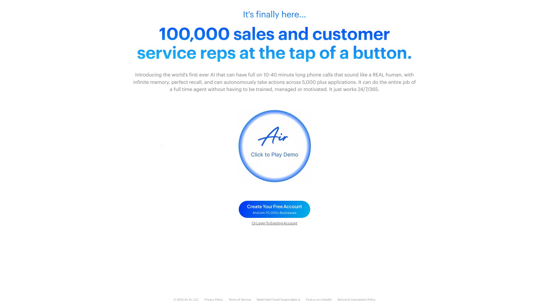 Air.ai screenshot