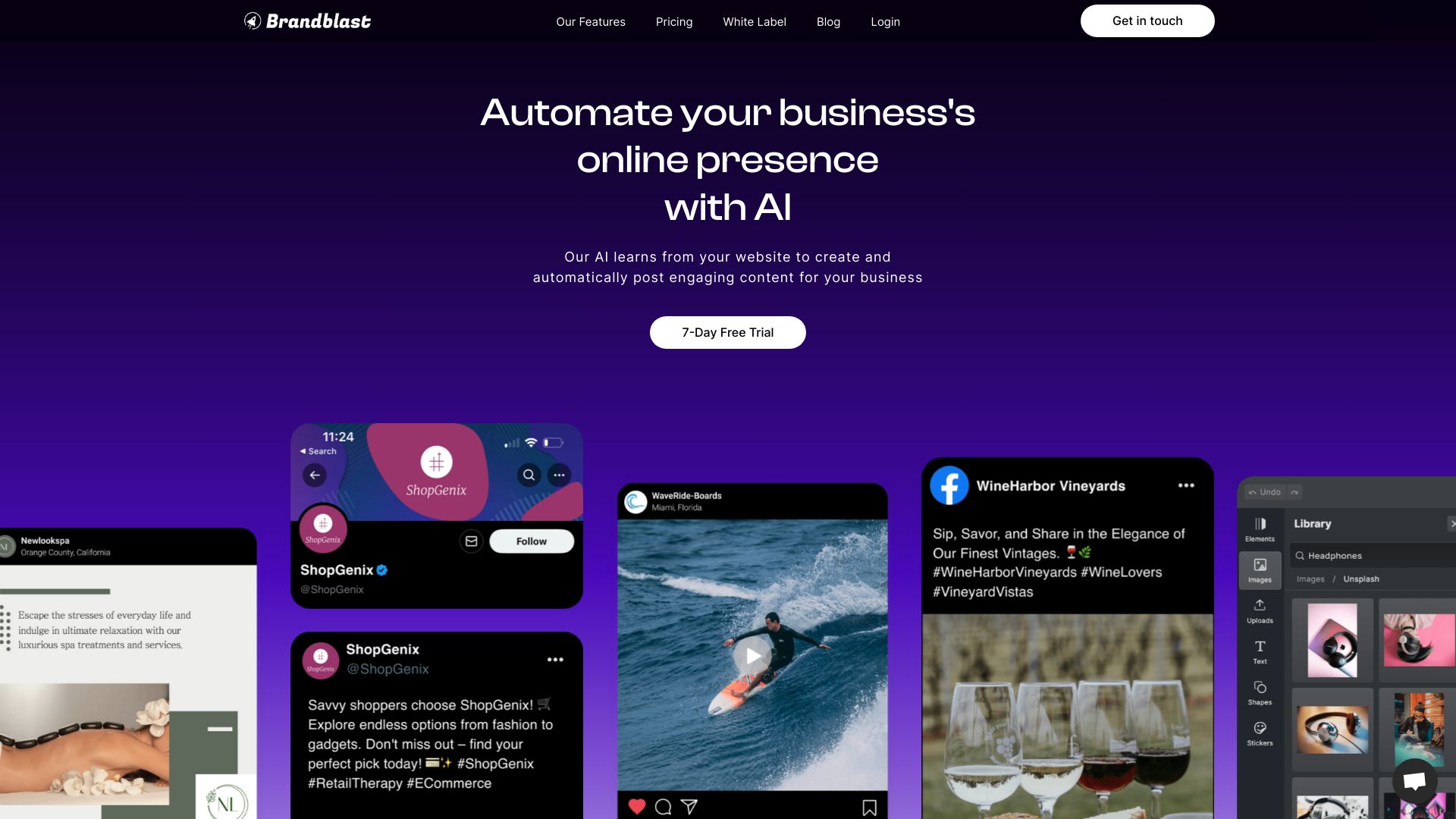Brandblast screenshot