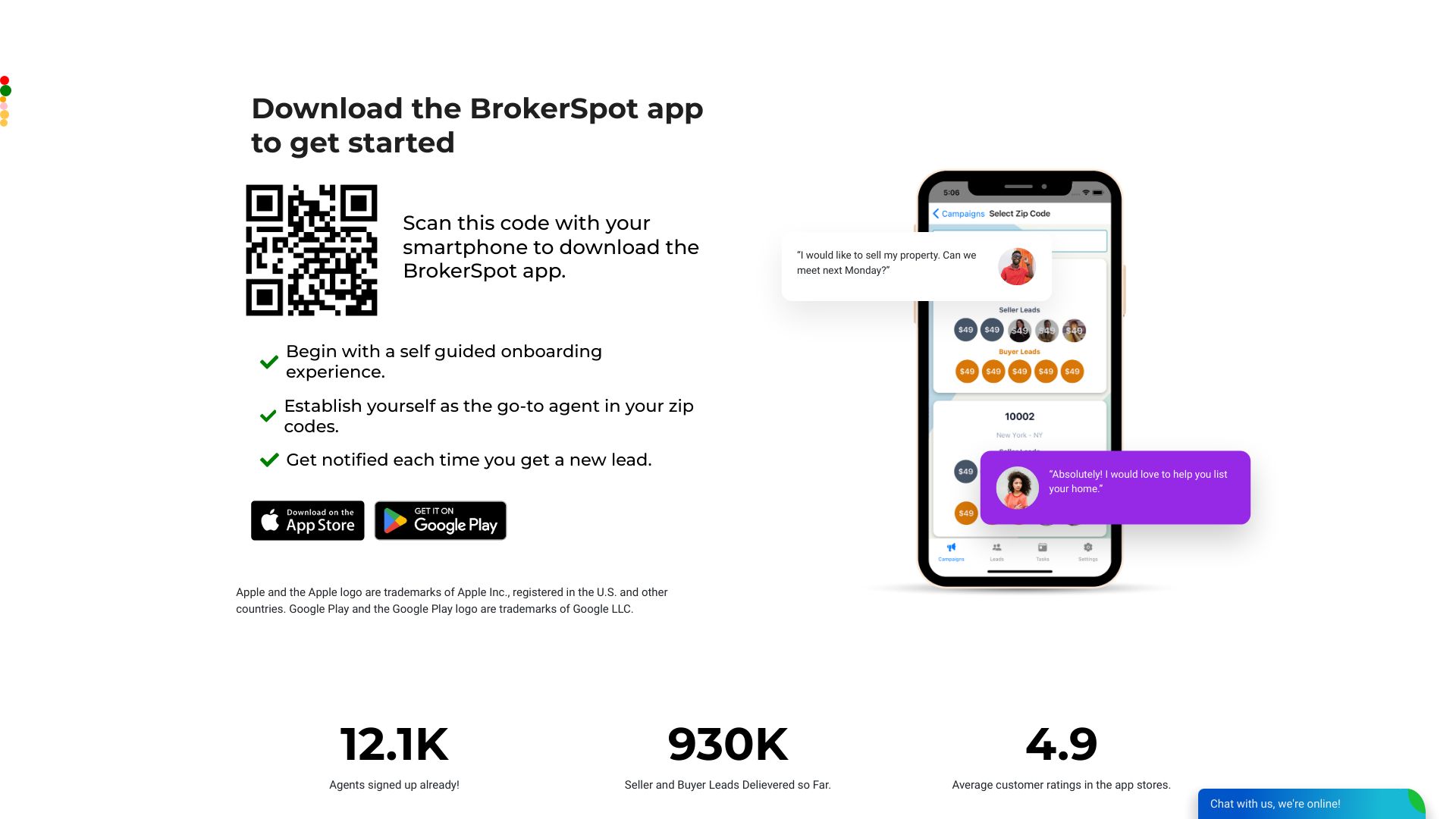 BrokerSpot screenshot