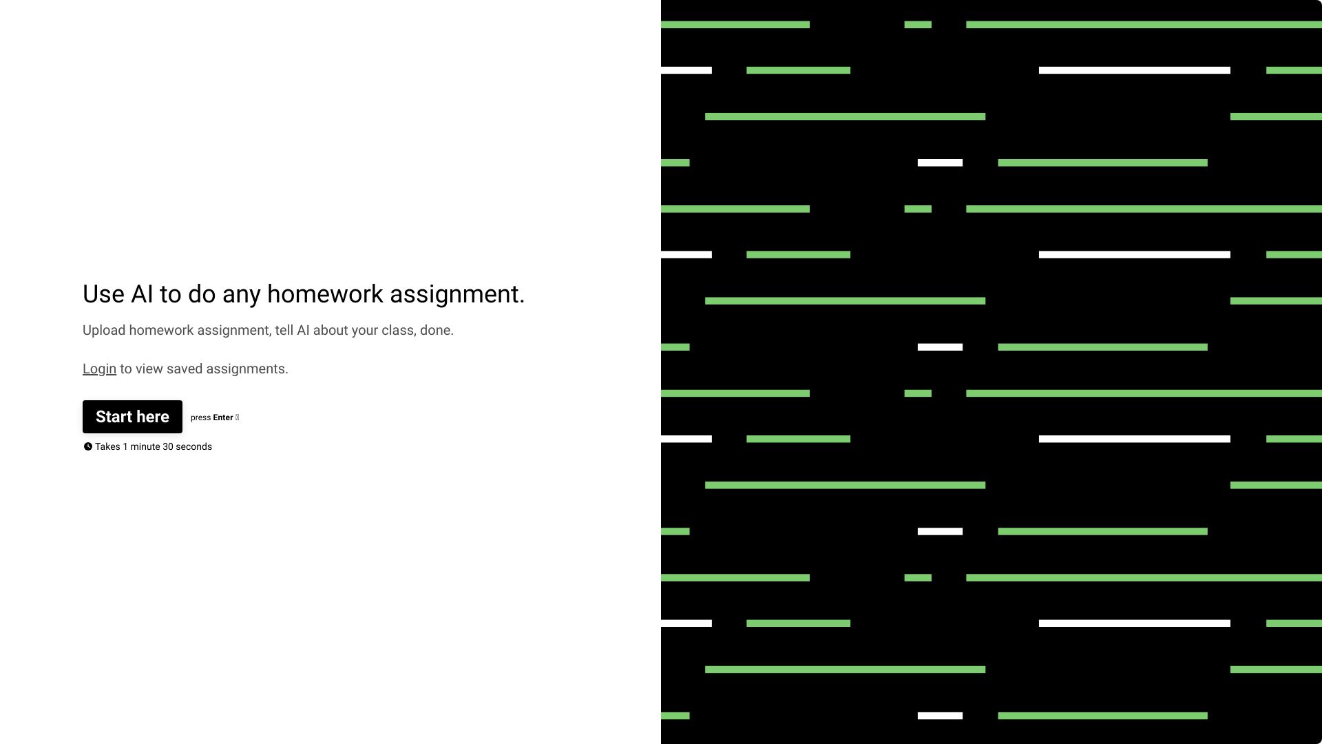 AI Does Your Homework screenshot