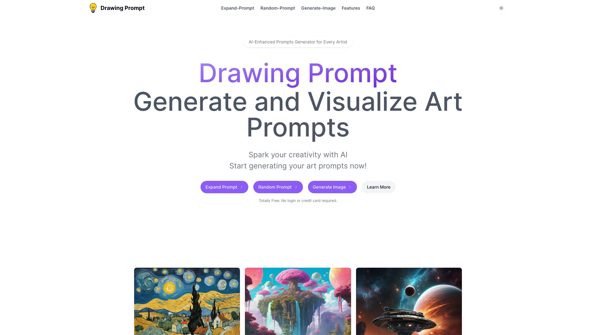 Drawing Prompt screenshot