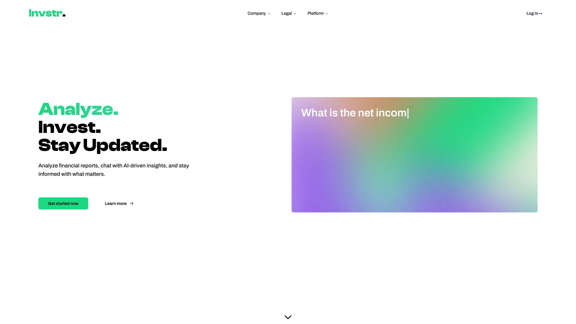 Invstr screenshot