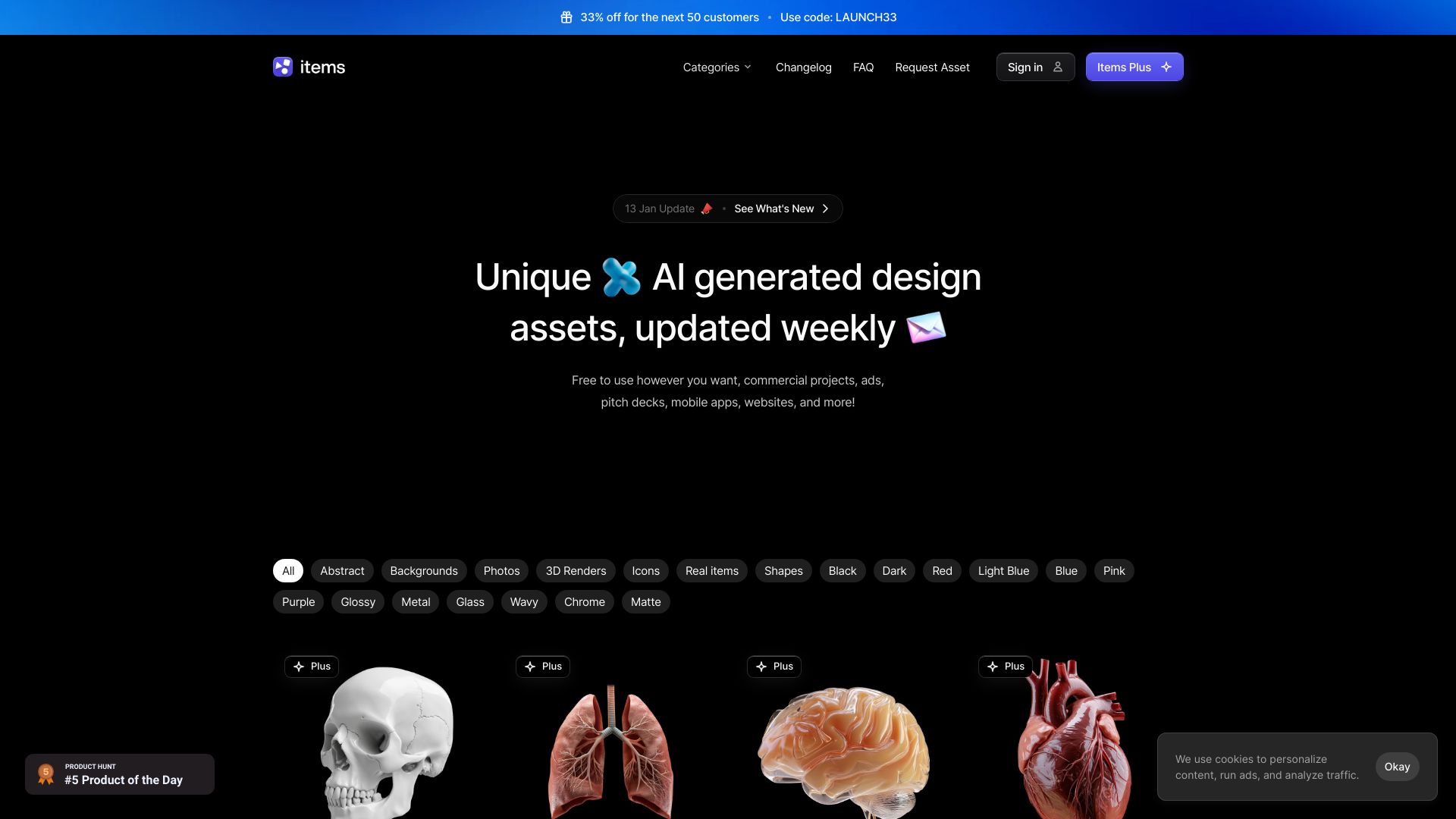 Items.Design screenshot
