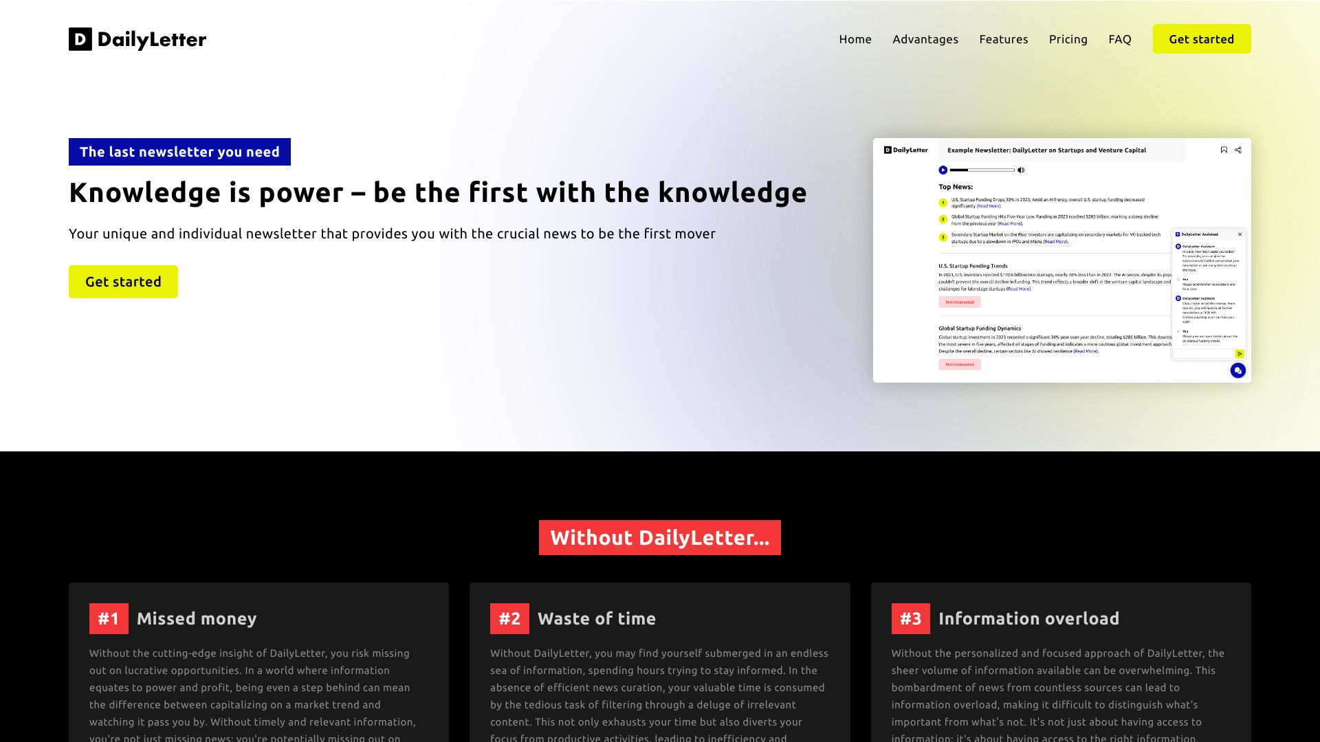DailyLetter screenshot
