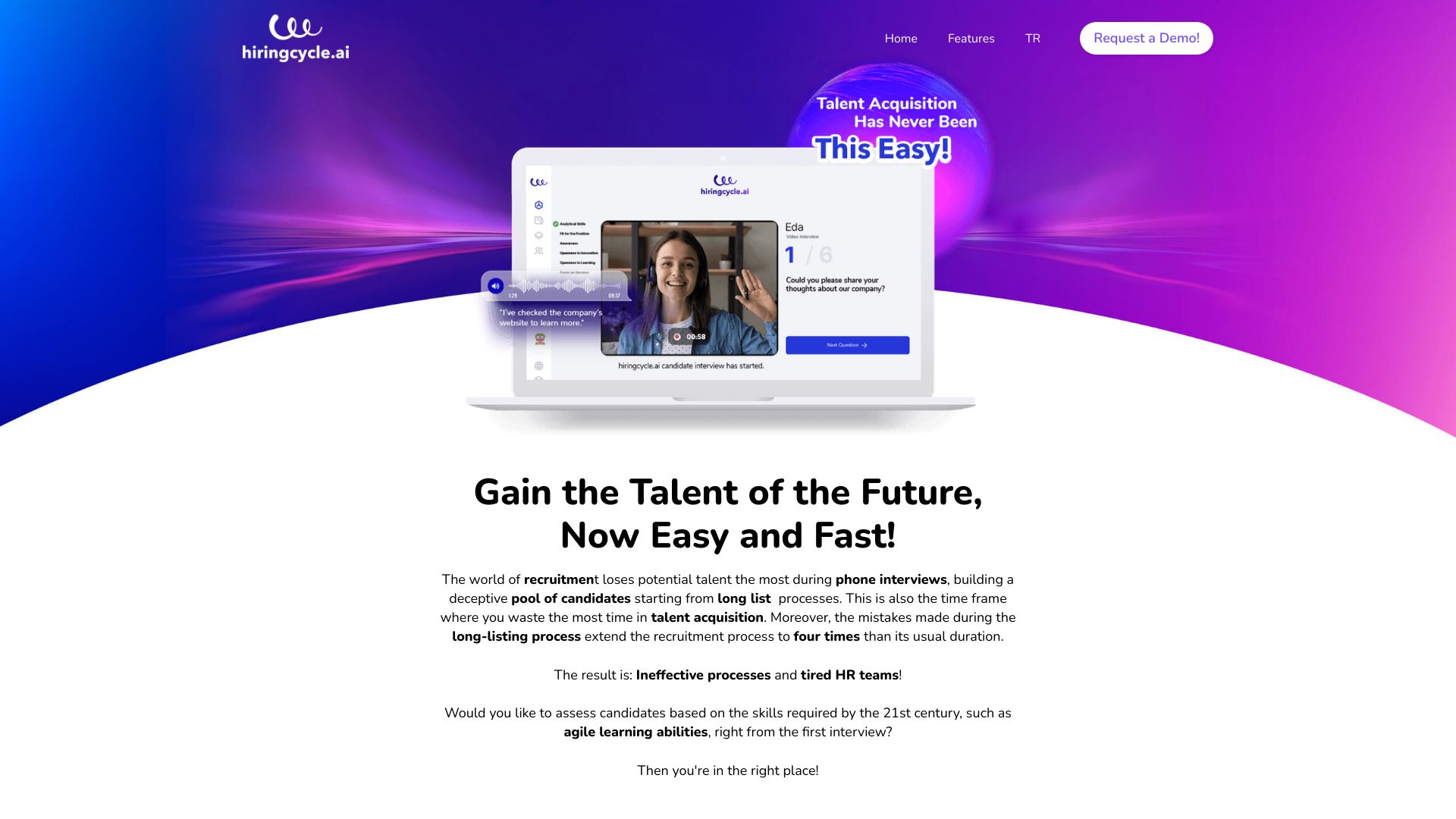 hiringcycle.ai screenshot