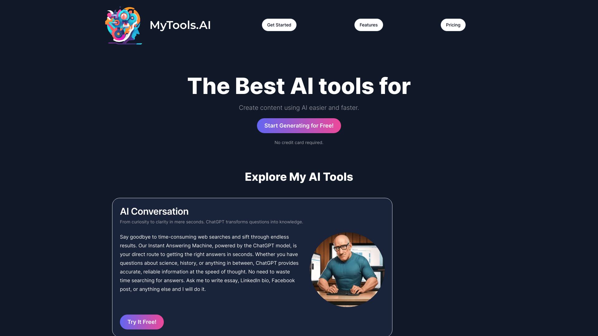 My-tools.ai screenshot