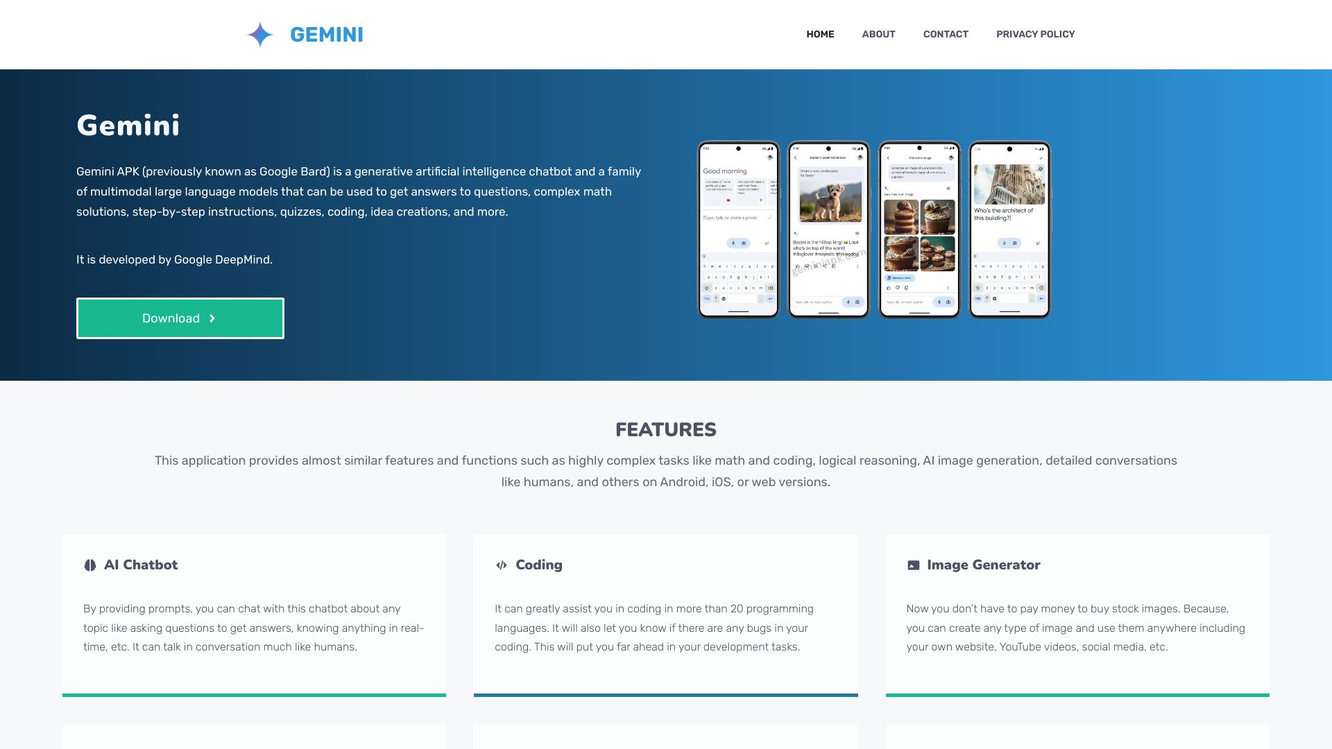 Gemini screenshot
