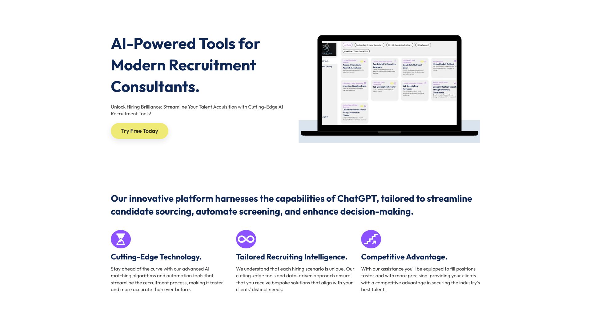 Recruitigo screenshot