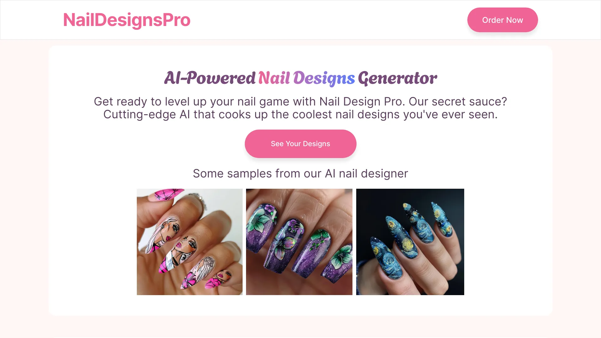 Nail Designs Pro screenshot