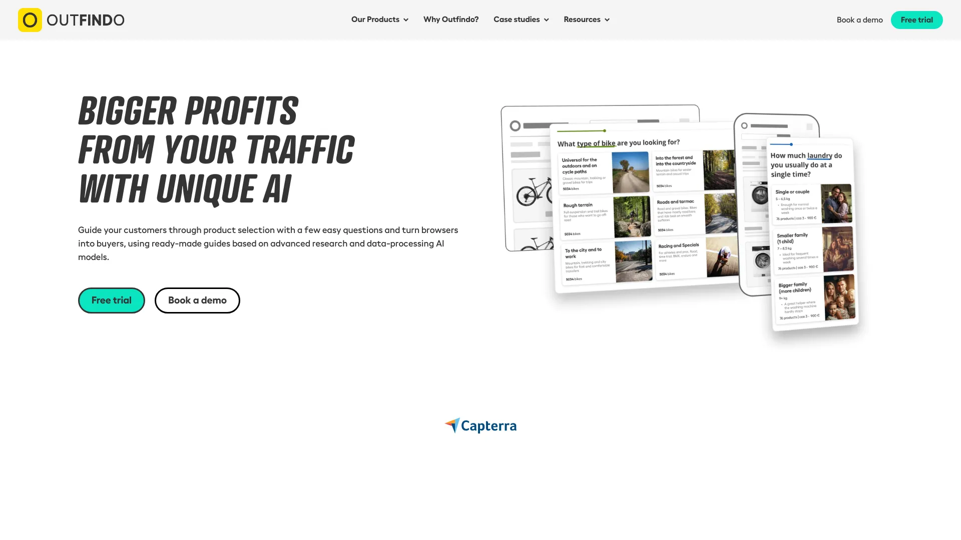 Outfindo screenshot