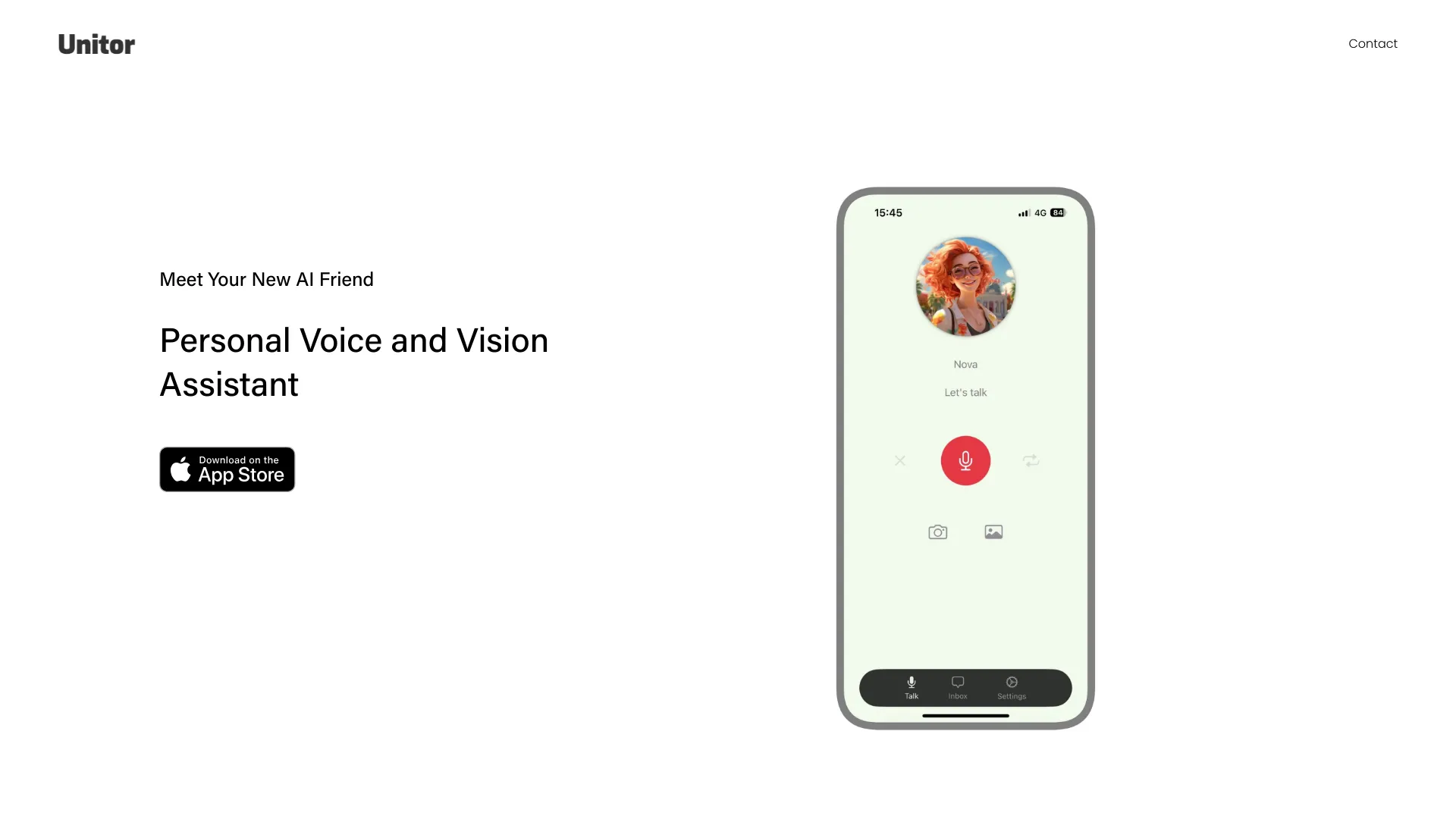 Personal Voice and Vision Assistant screenshot