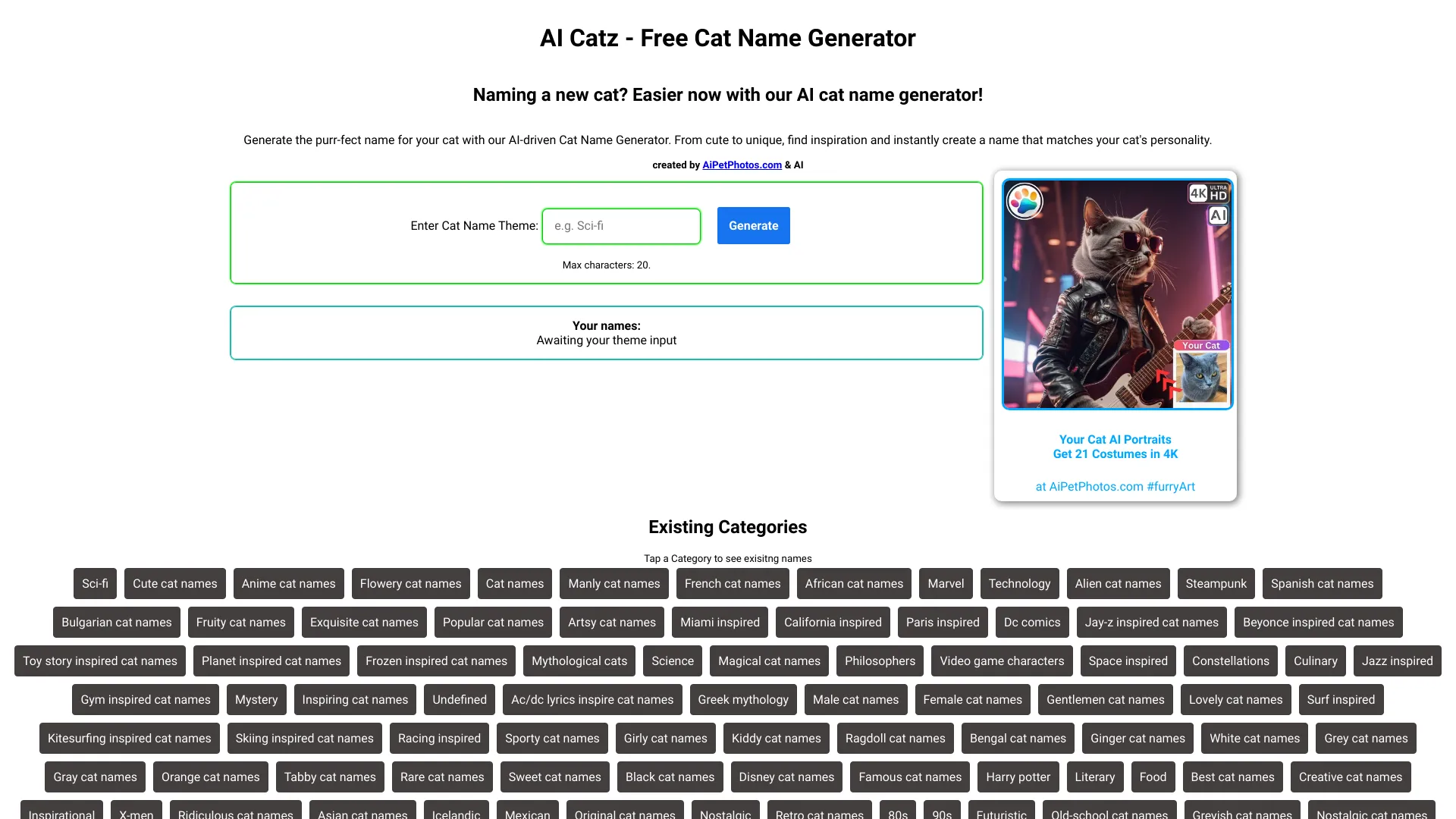 AI Pet Photos Generator screenshot