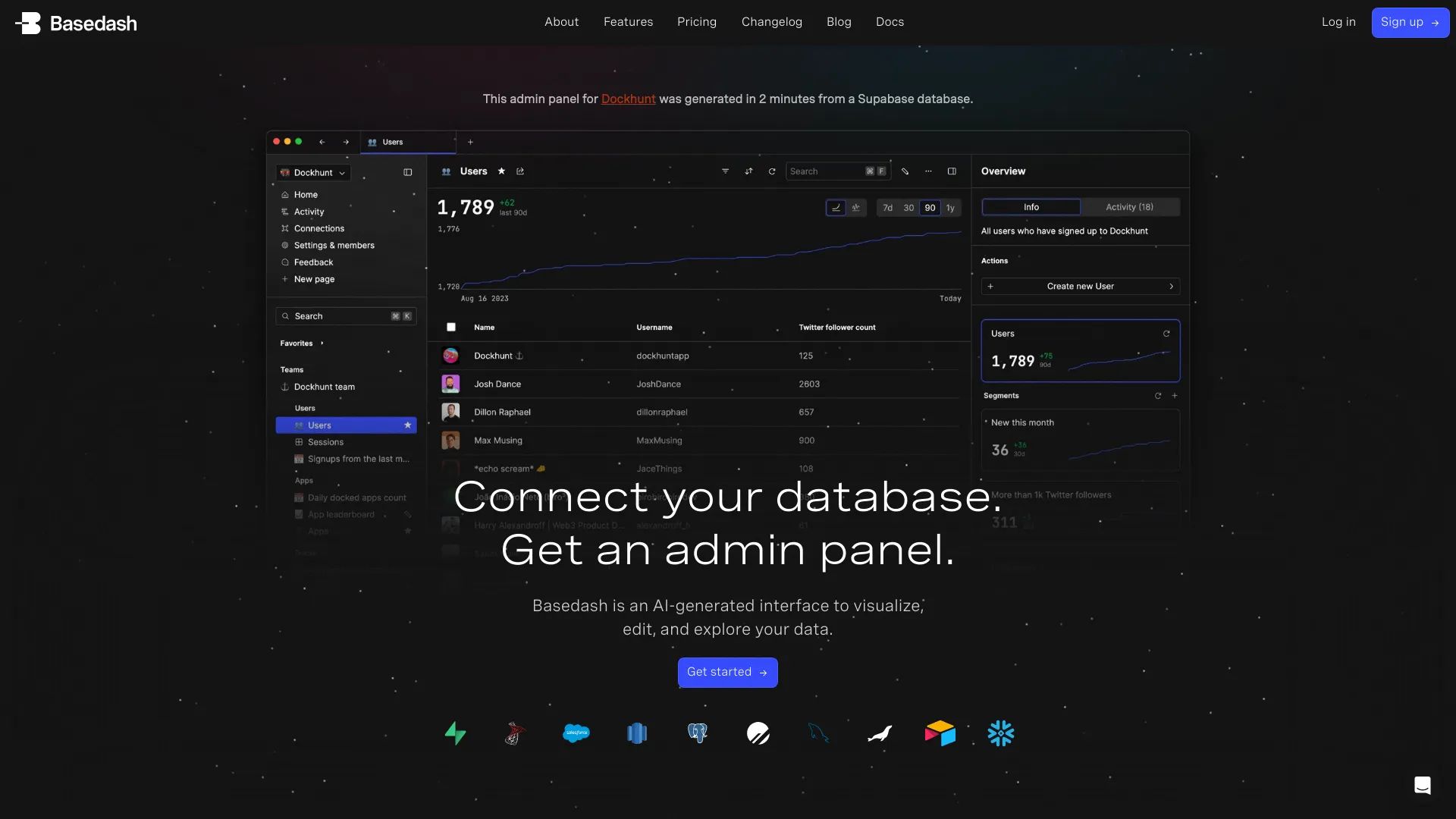 Basedash screenshot