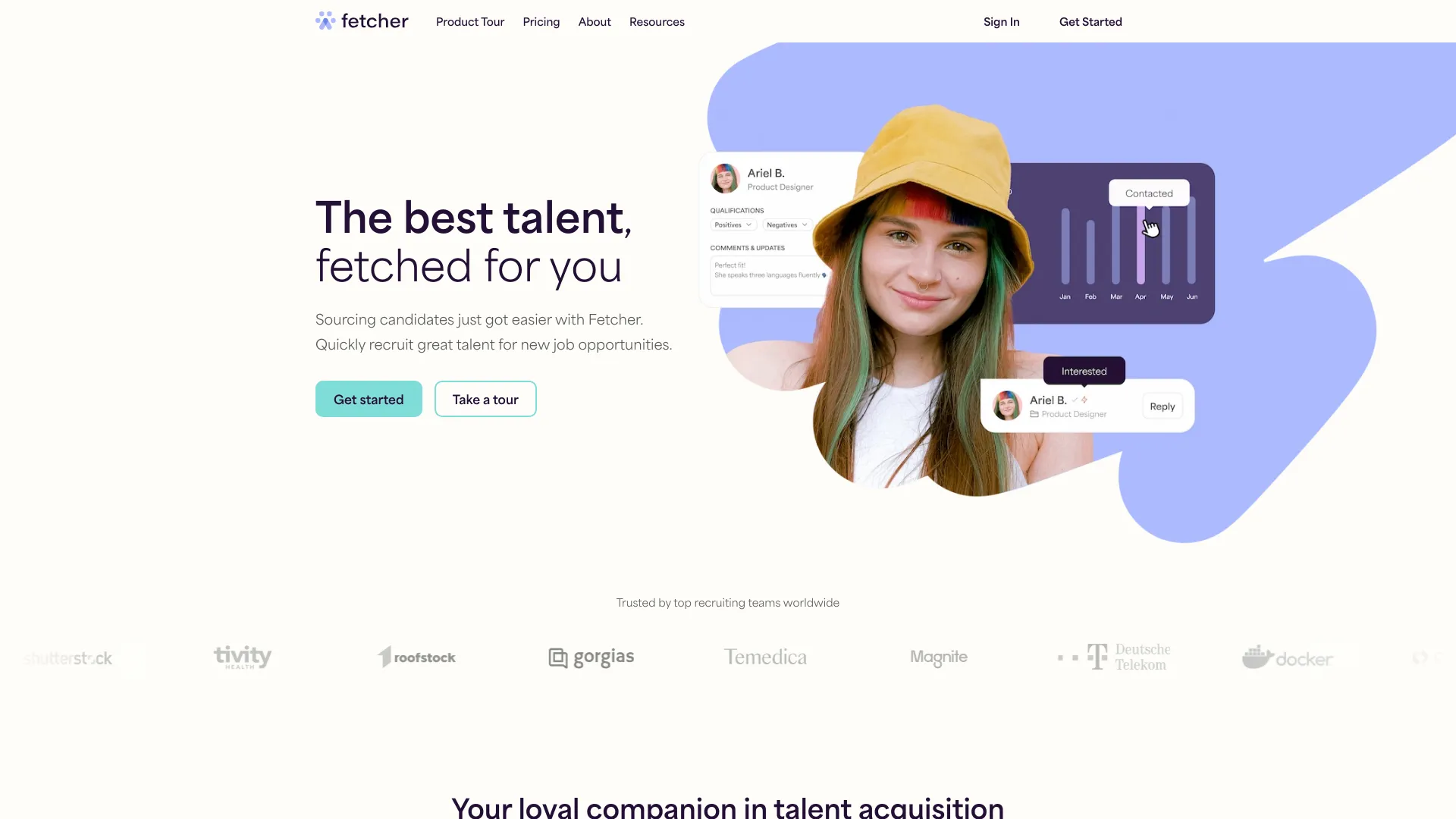 Fetcher screenshot