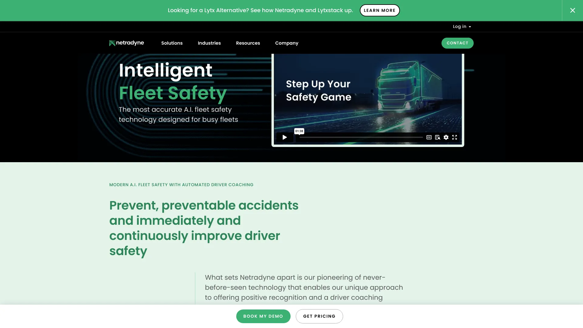 Driver•i AI Fleet Camera System screenshot