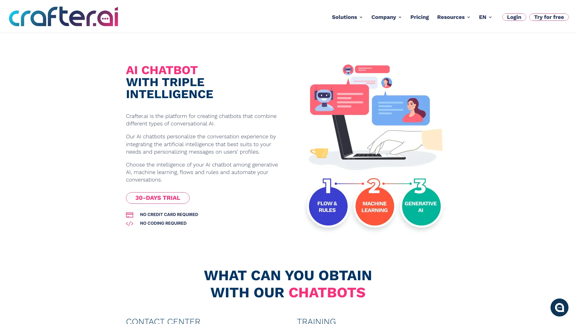 Crafter.ai screenshot