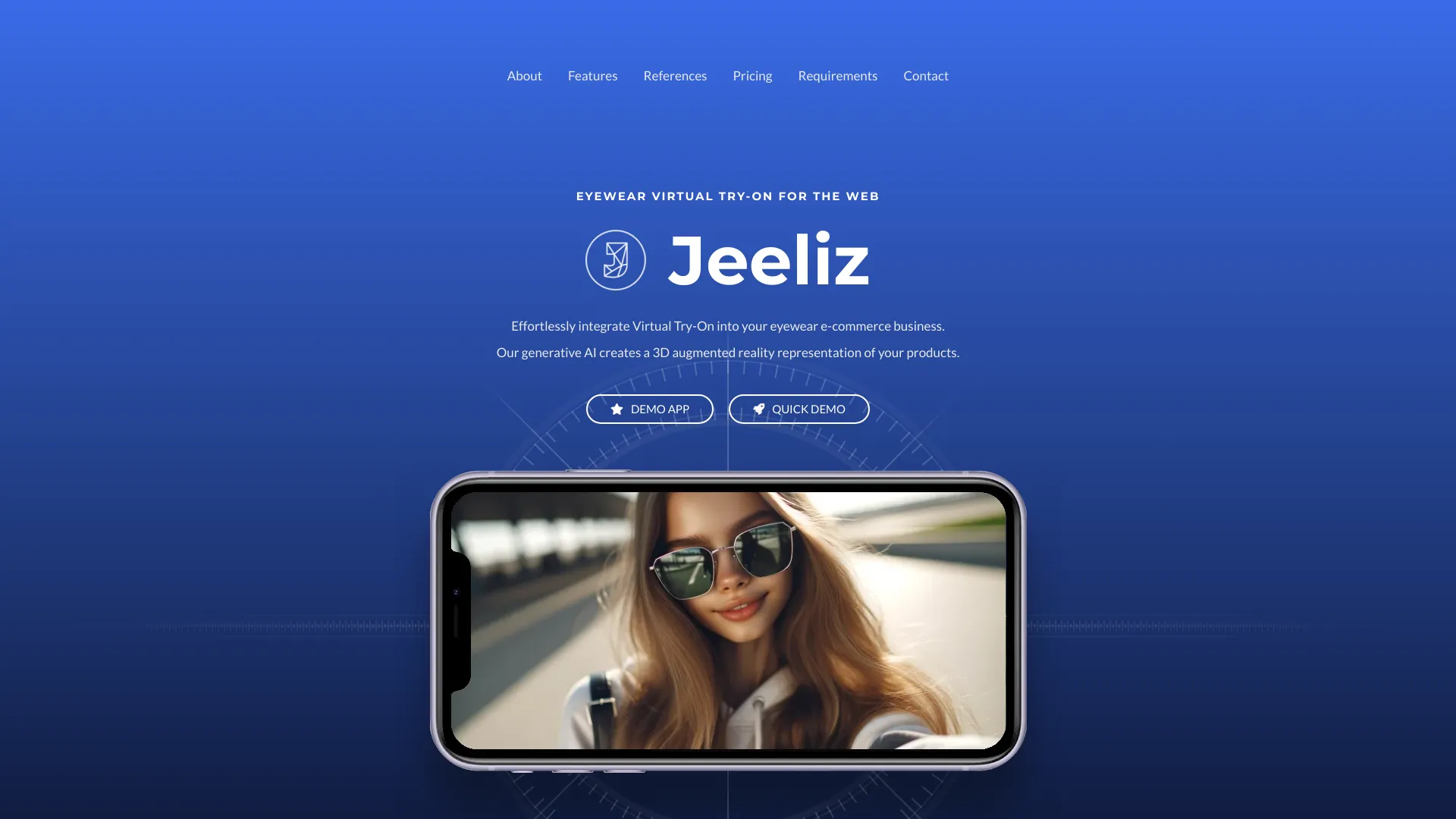 Jeeliz screenshot