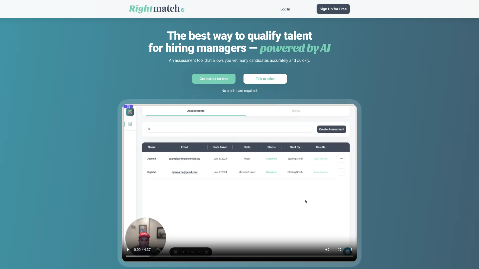 RightMatch AI screenshot