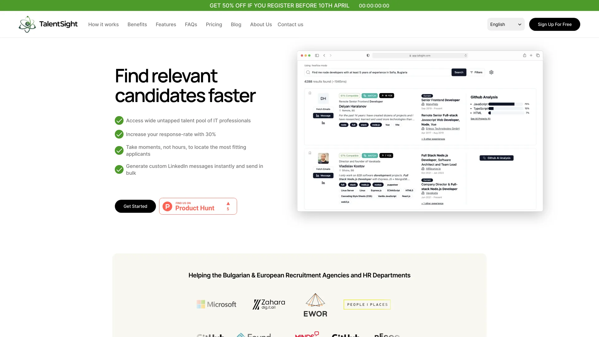 TalentSight screenshot