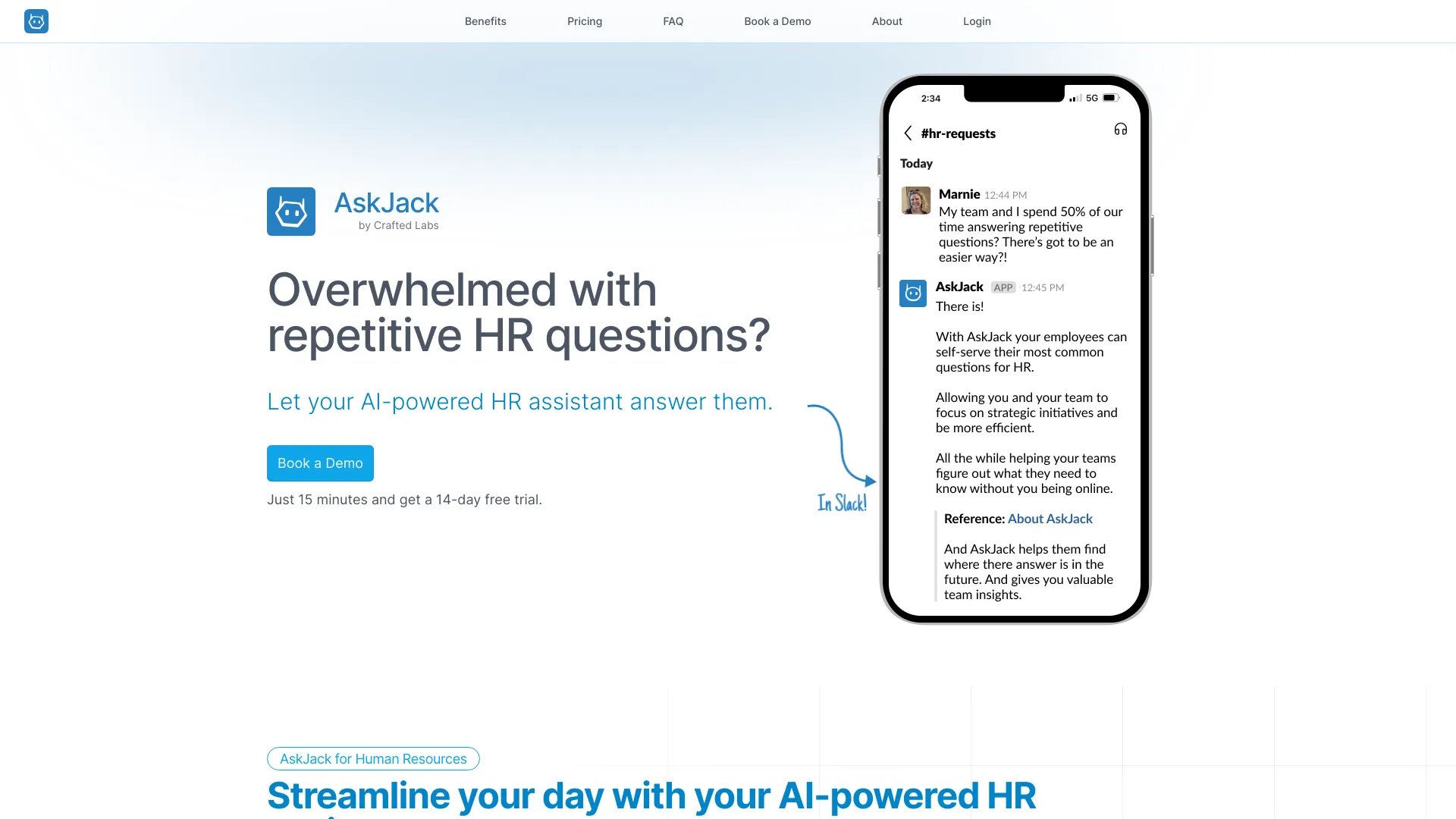 AskJack screenshot