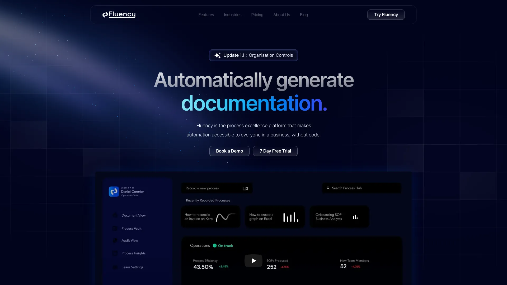 Fluency screenshot
