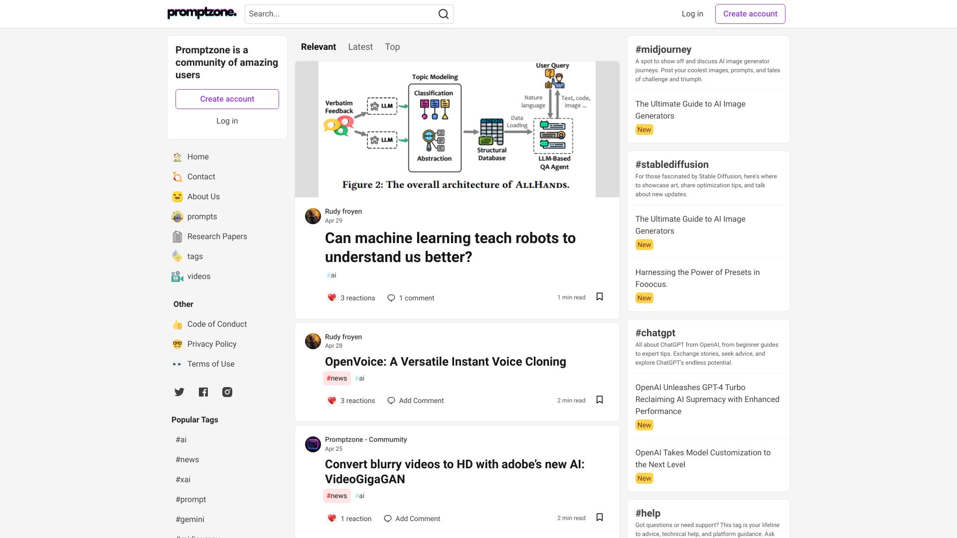 PromptZone screenshot