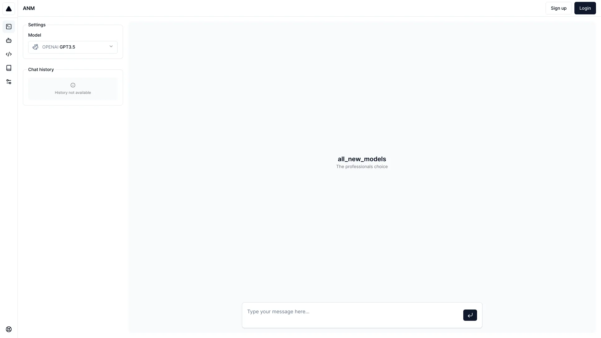 AllNewModels screenshot
