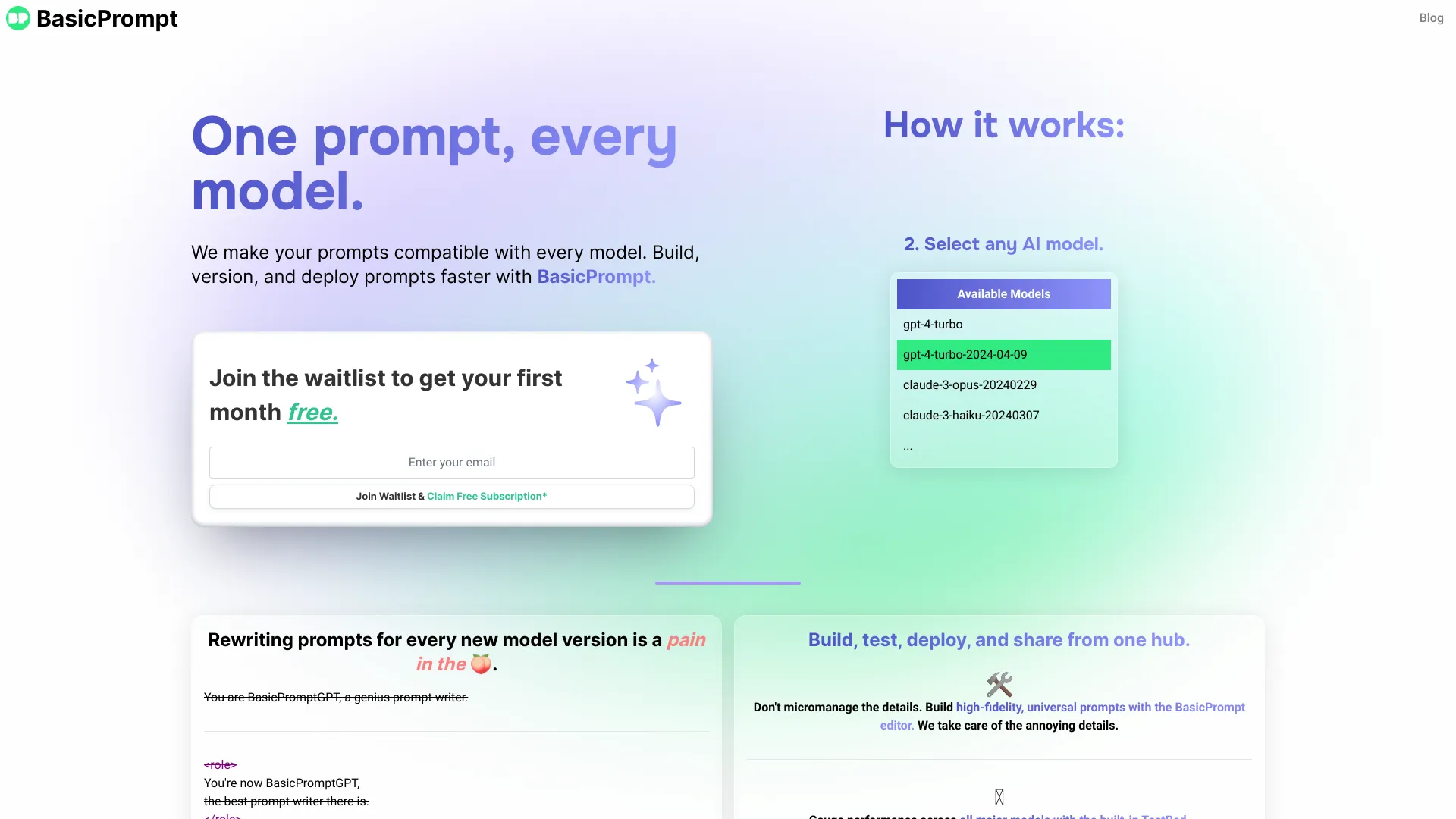 BasicPrompt screenshot