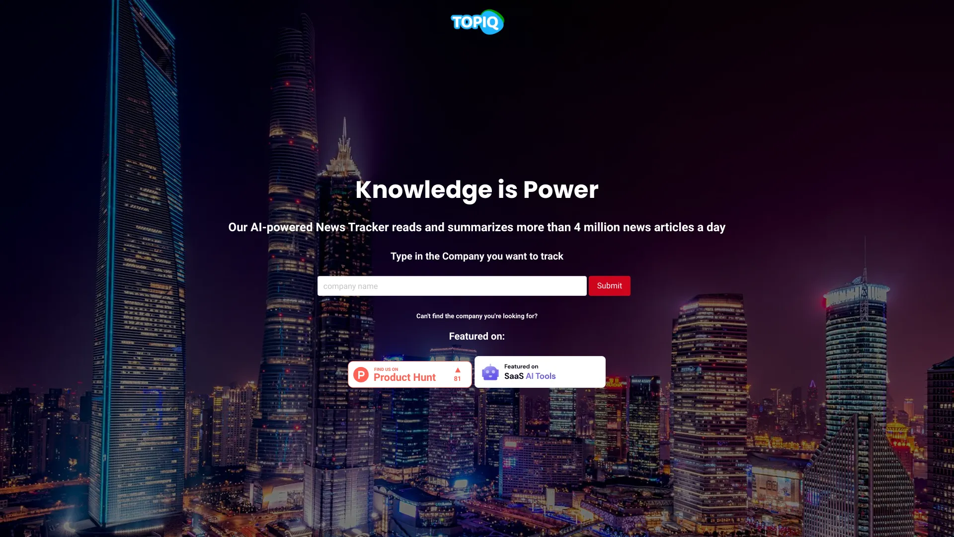 TOPIQ screenshot