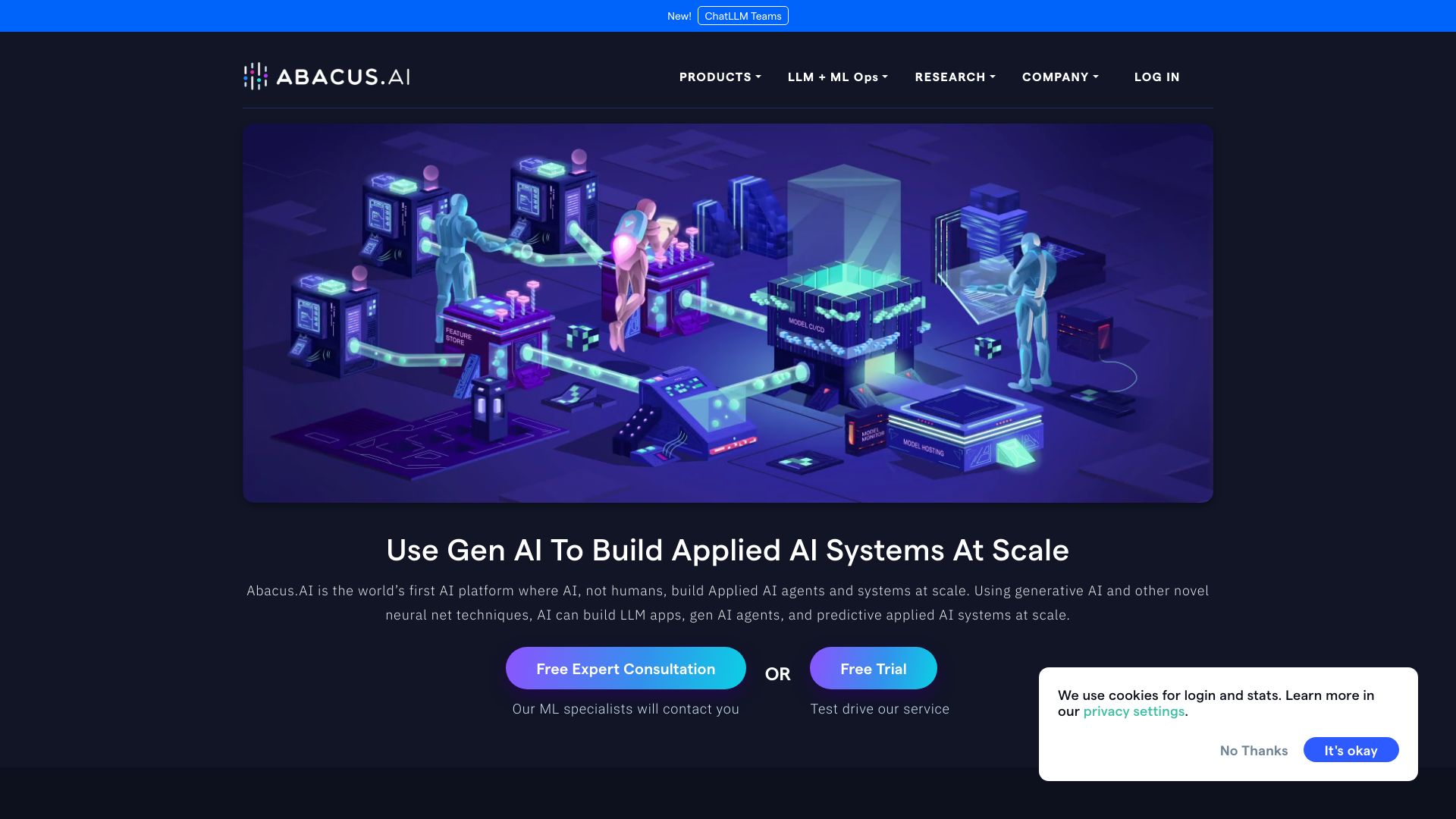 Abacus.AI screenshot