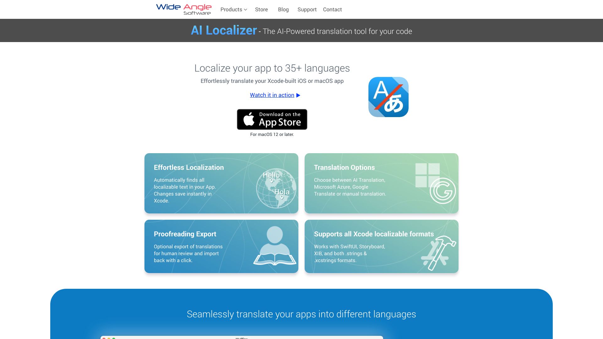 AI Localizer screenshot