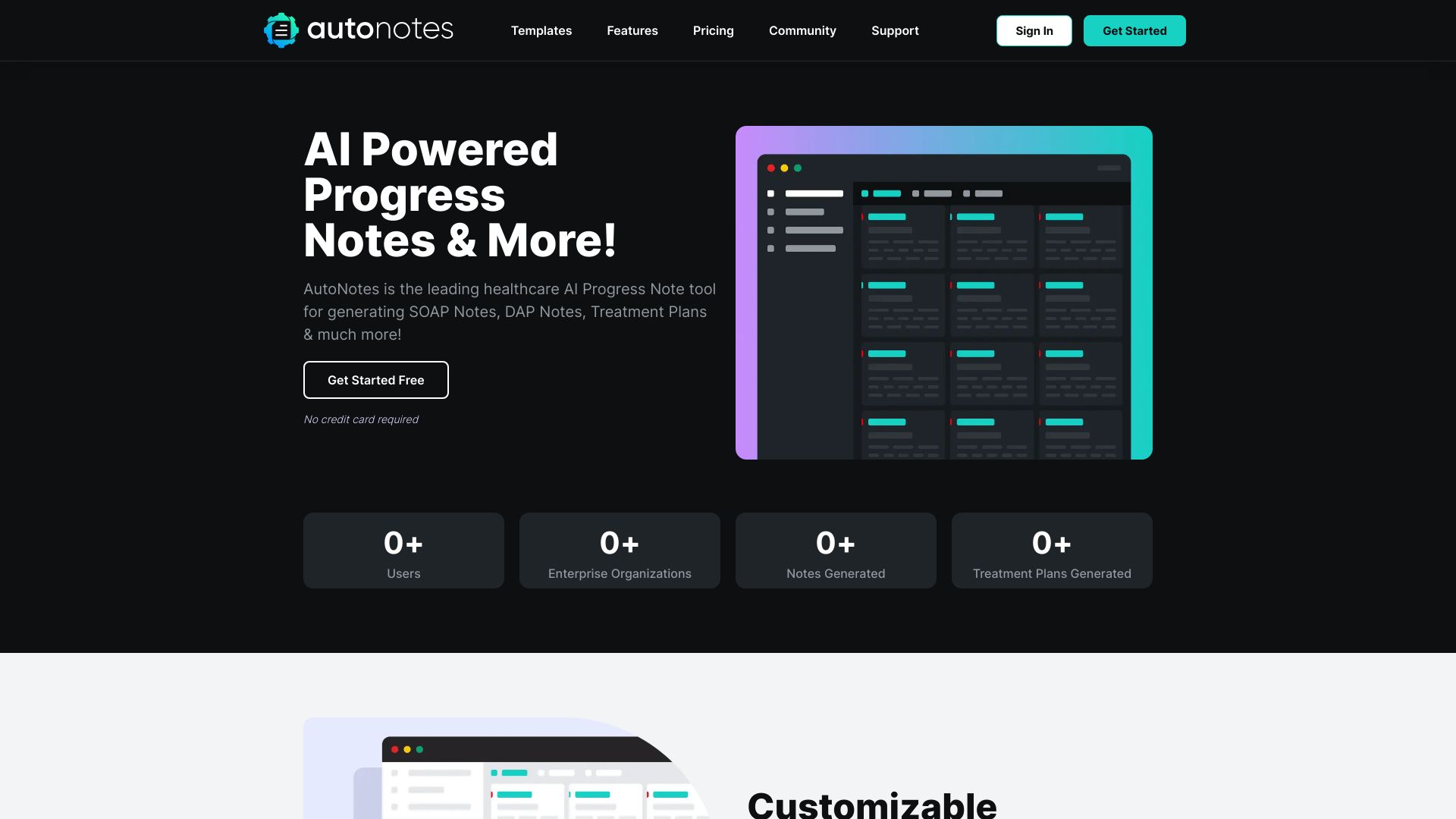 AutoNotes screenshot