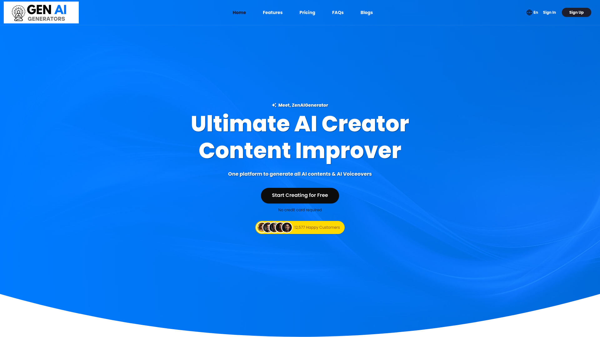 Zen AI Generator screenshot