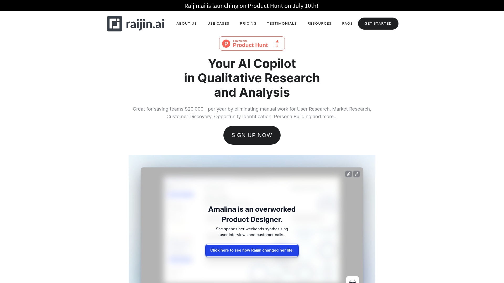 Raijin.ai screenshot
