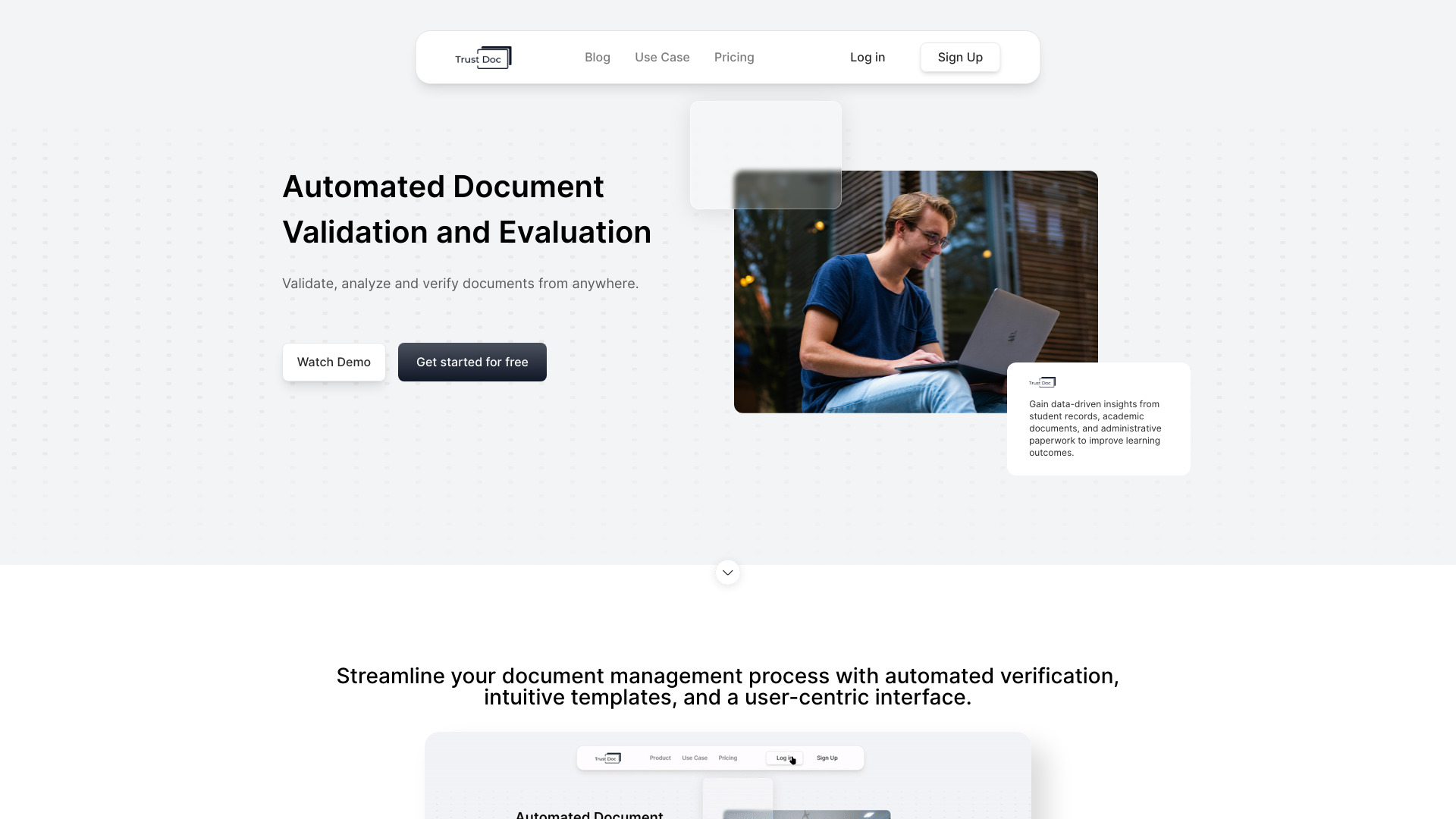 TrustDoc screenshot
