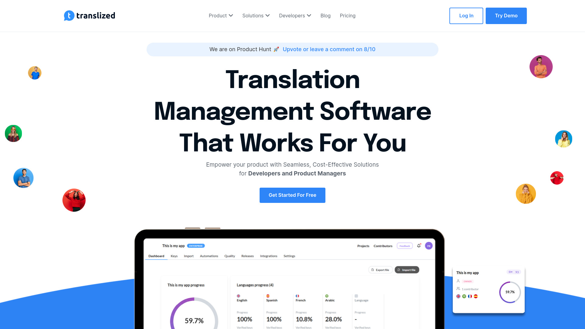 Translized screenshot