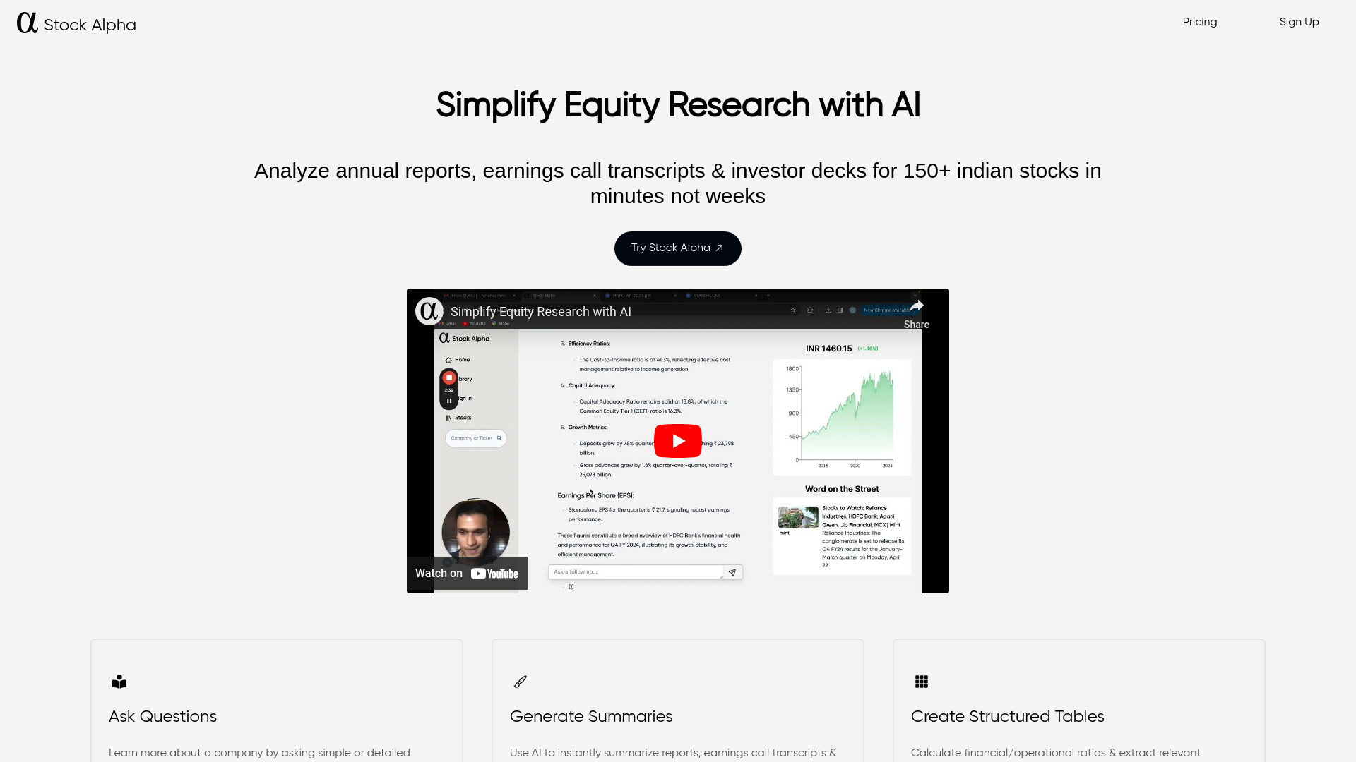 Stock Alpha screenshot