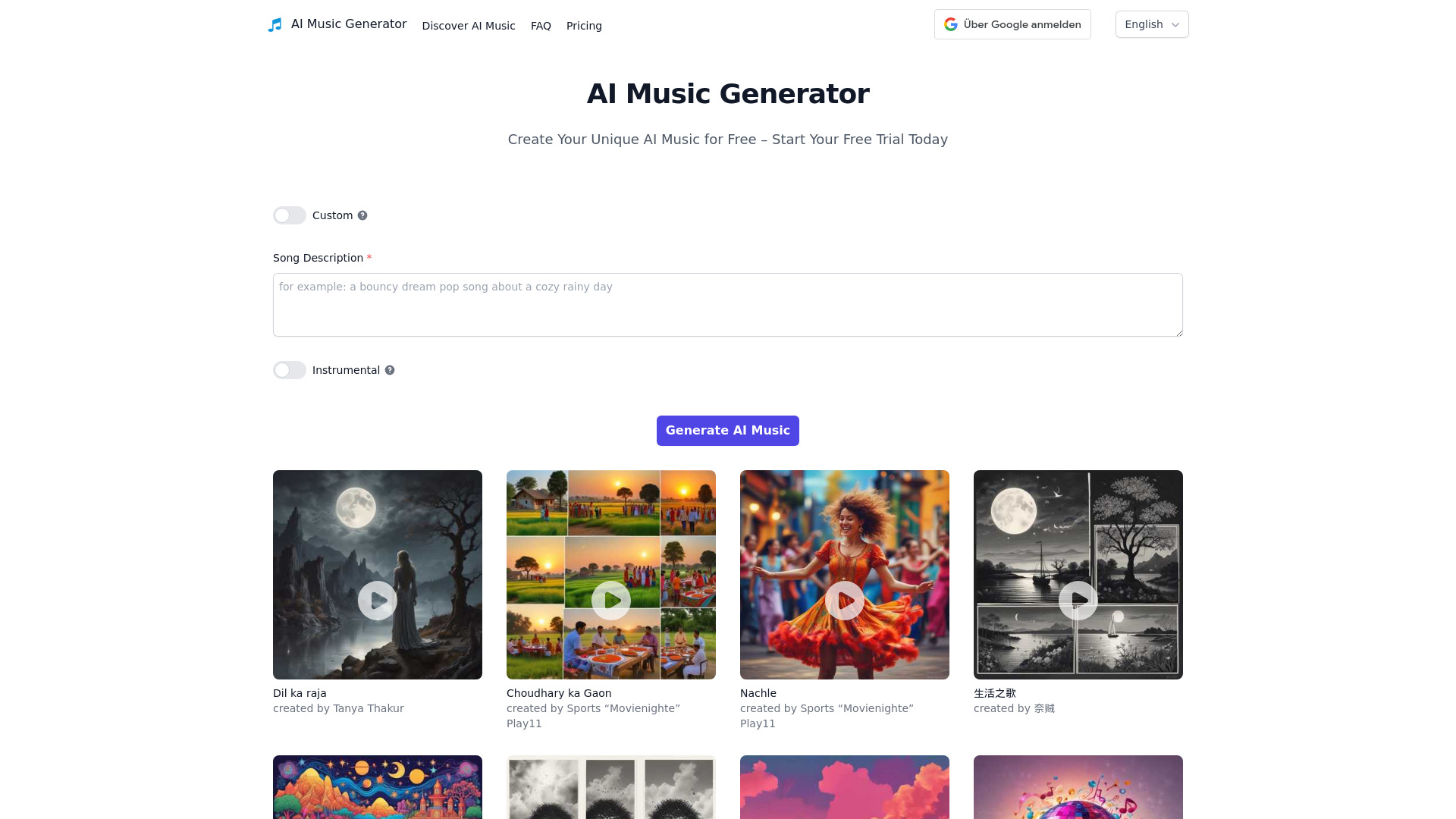 XA AI Music screenshot