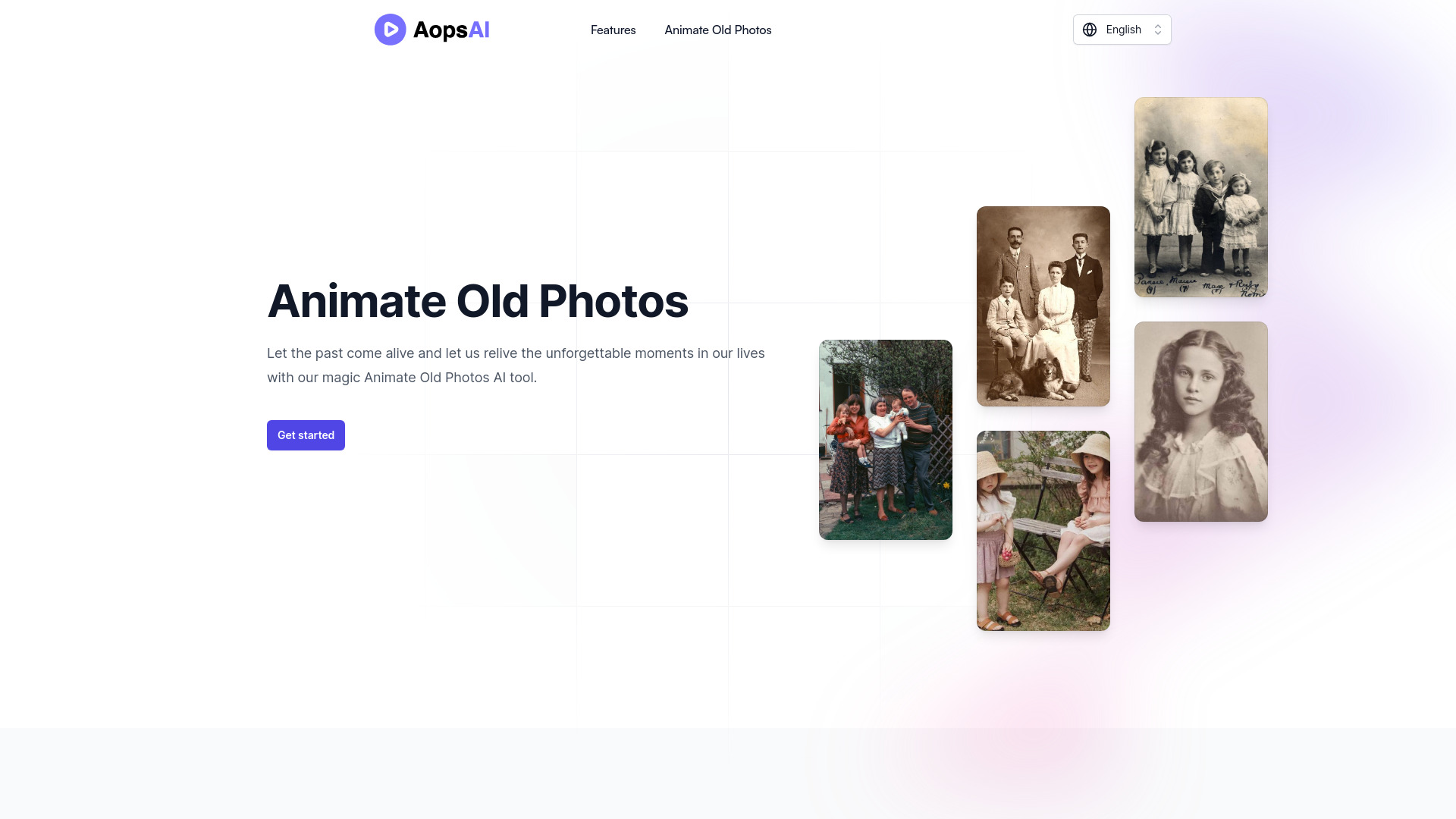 Animate Old Photos screenshot