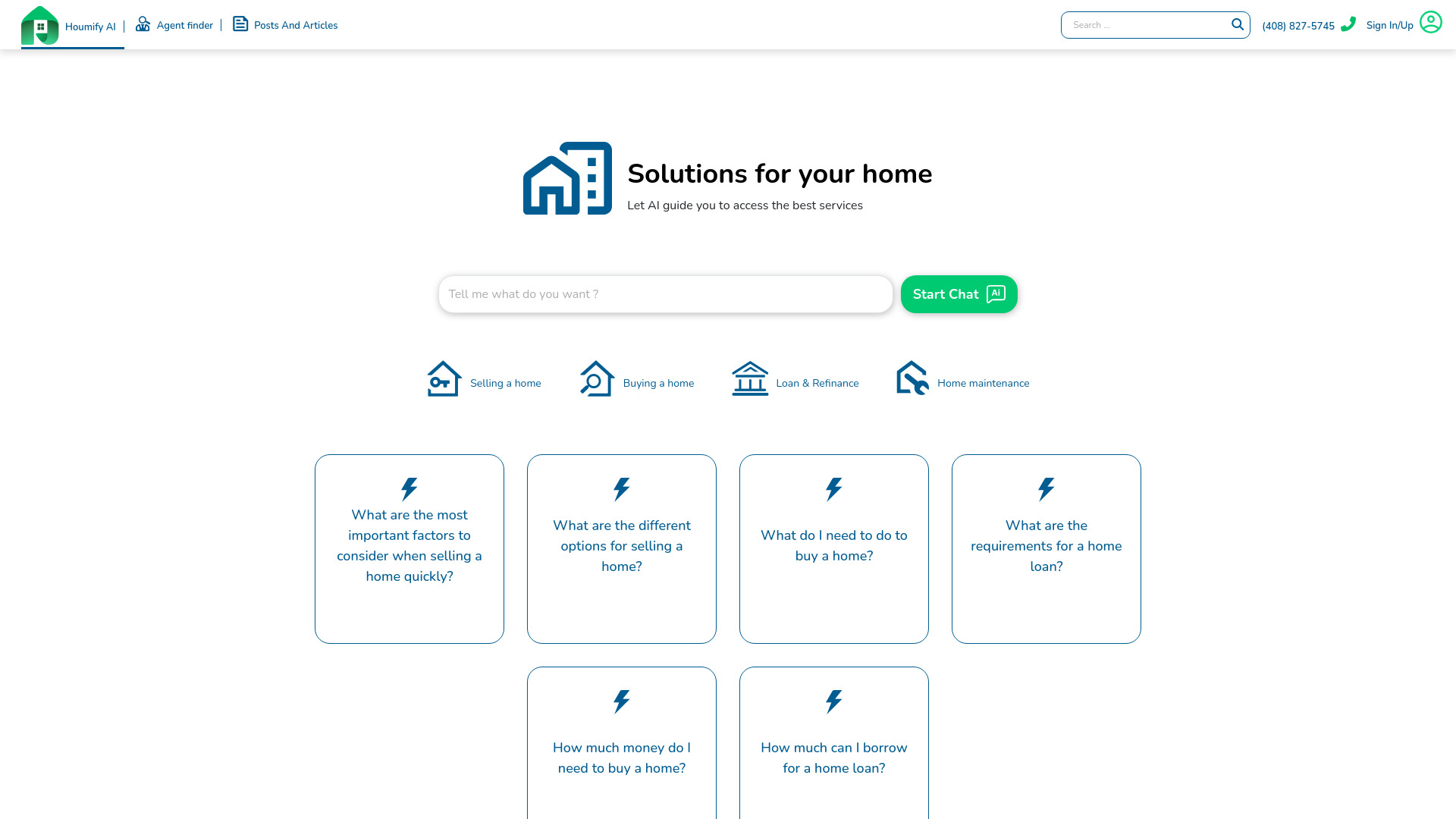 Houmify screenshot