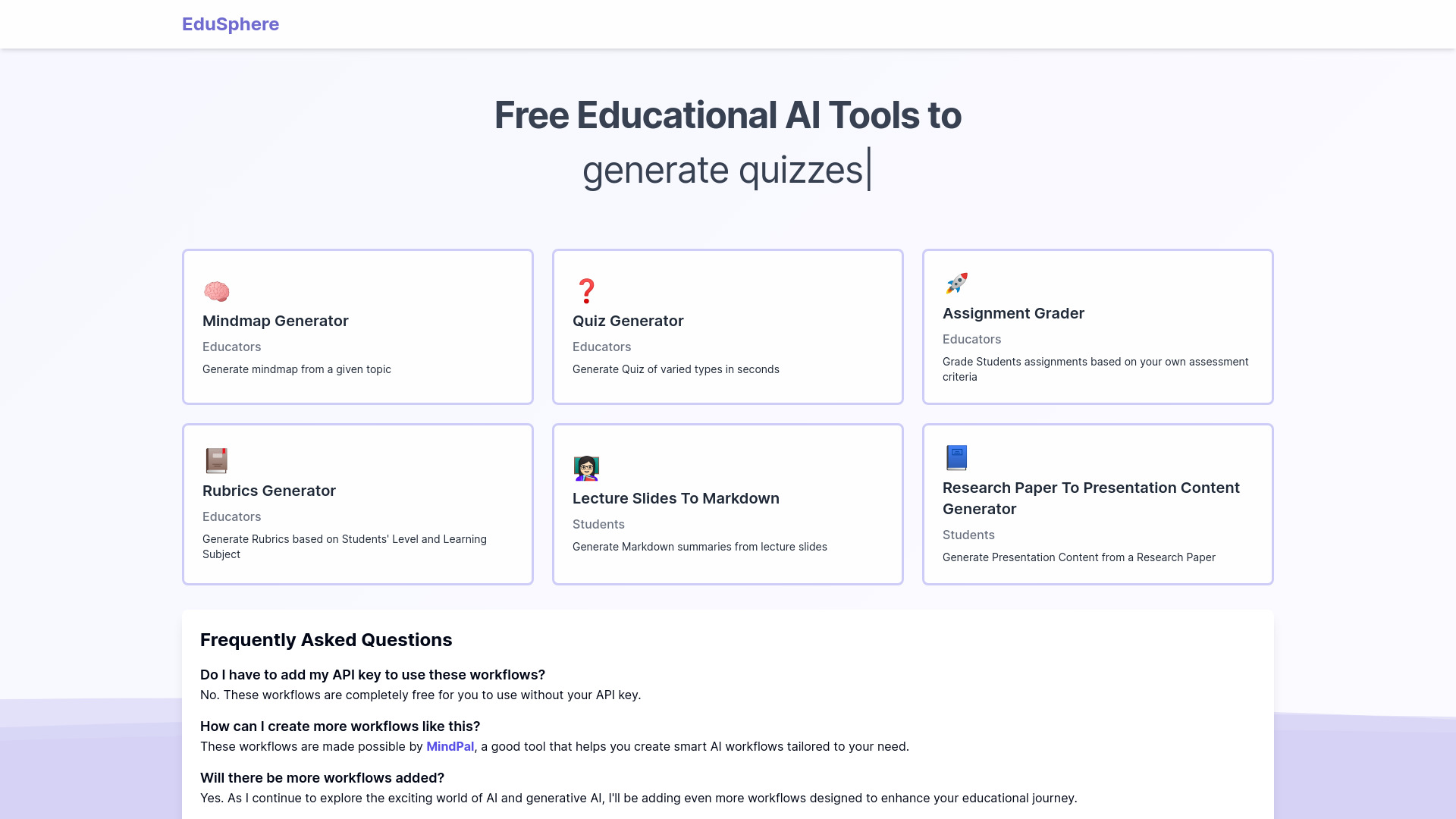 EduSphere screenshot
