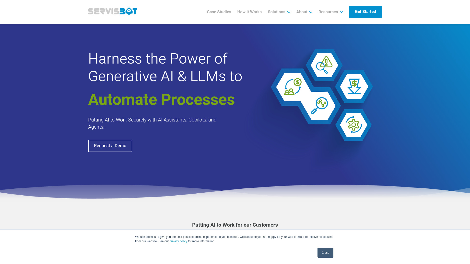 ServisBOT screenshot