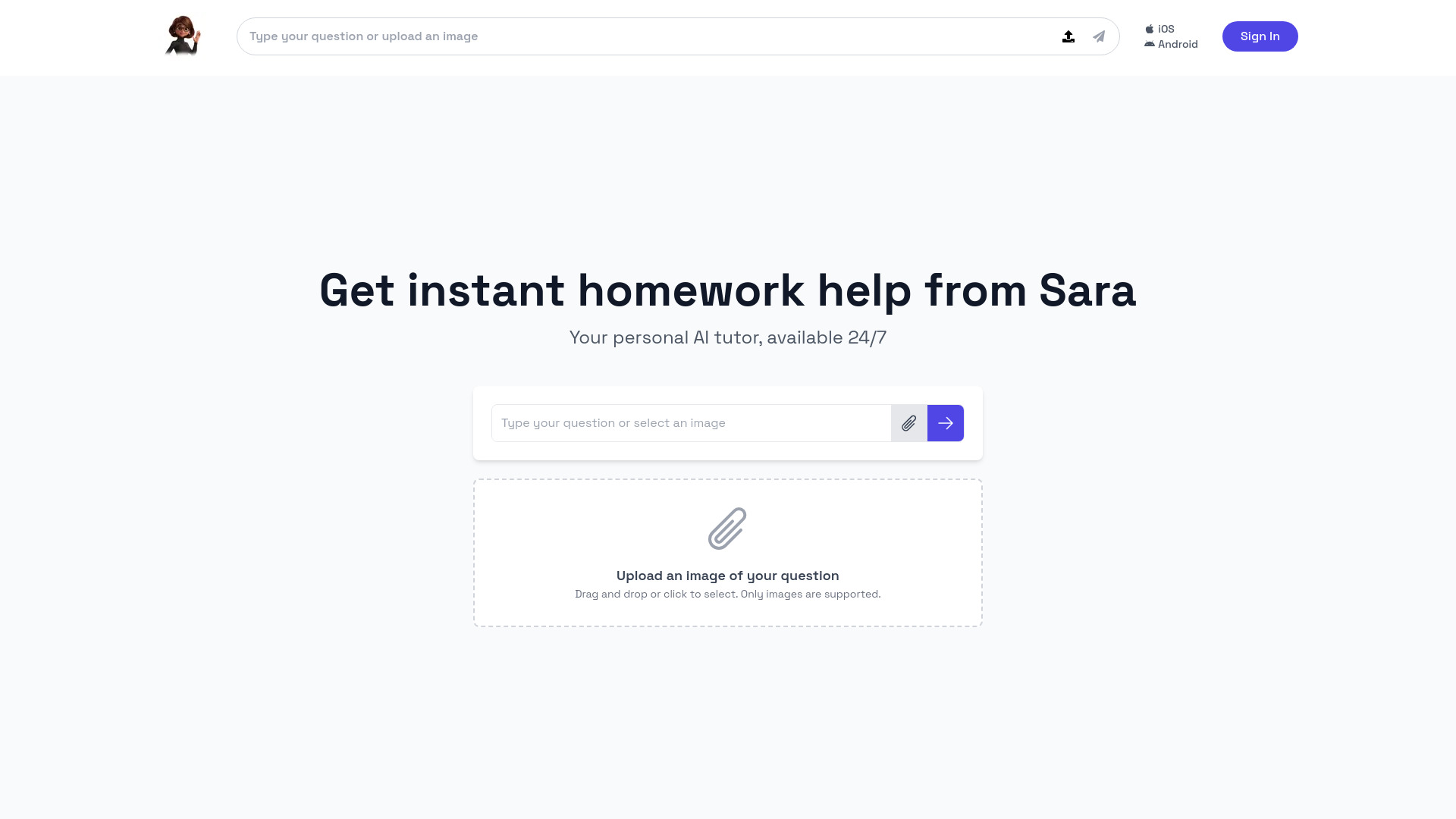 Sara - AI Tutor & Exam Planner screenshot