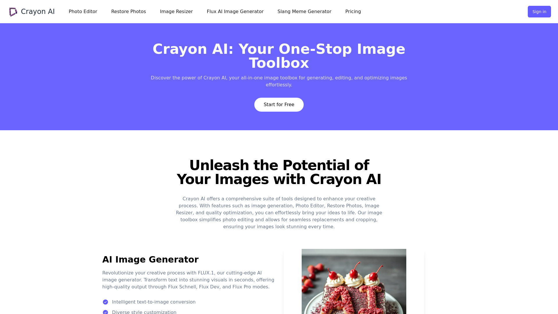 CrayonAI screenshot