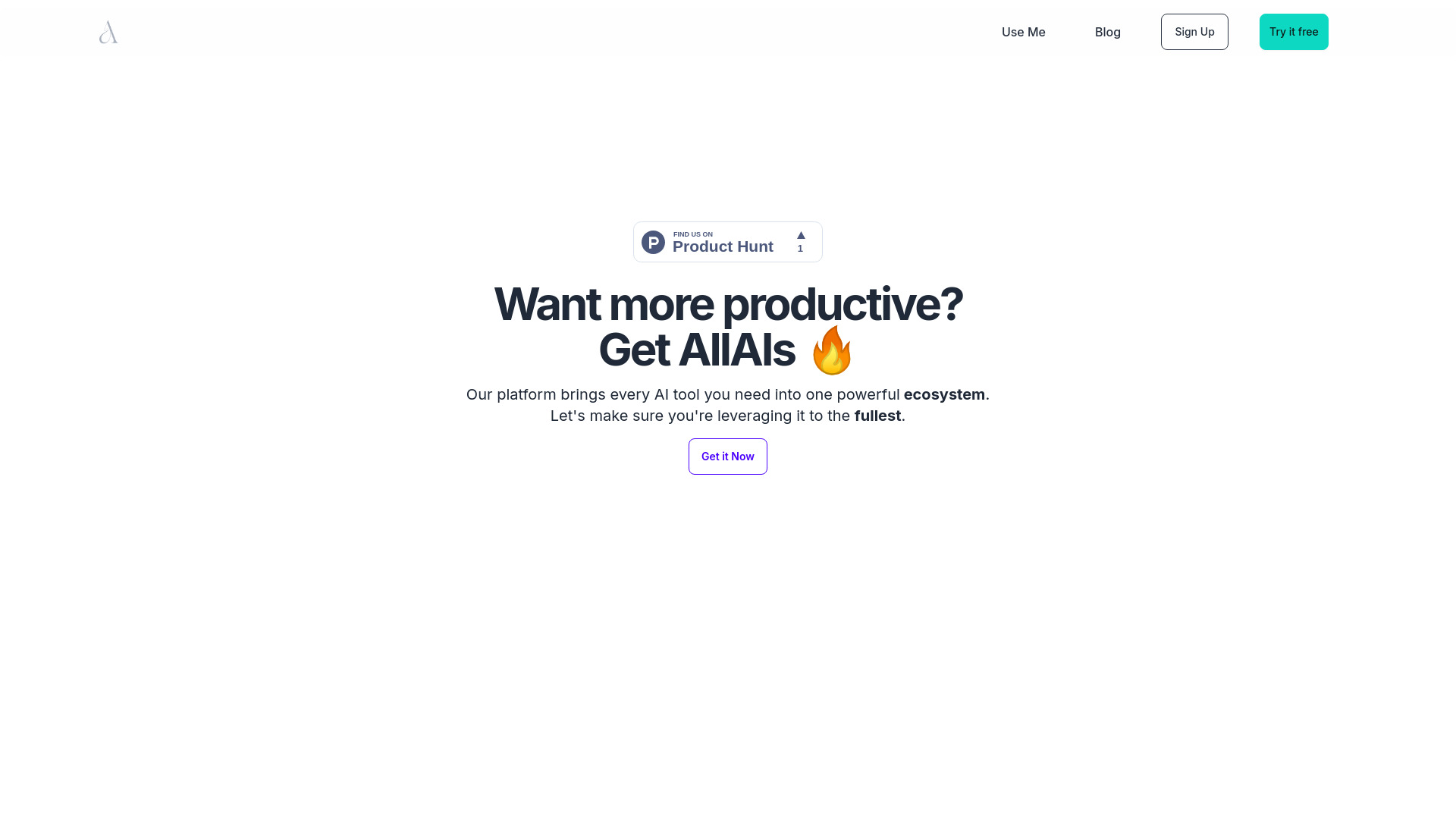 AllAIs screenshot