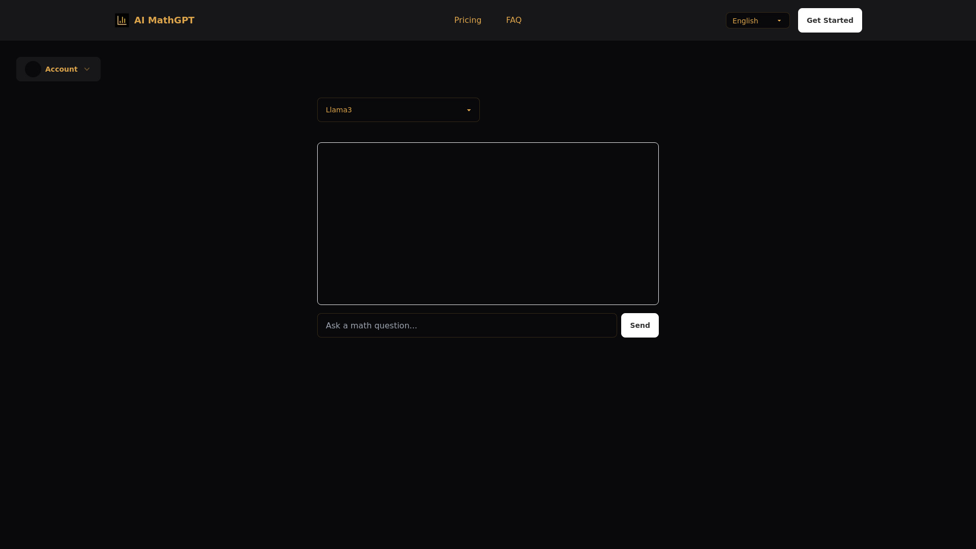 AI MathGPT screenshot