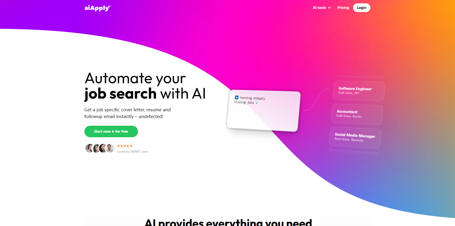 AIApply screenshot