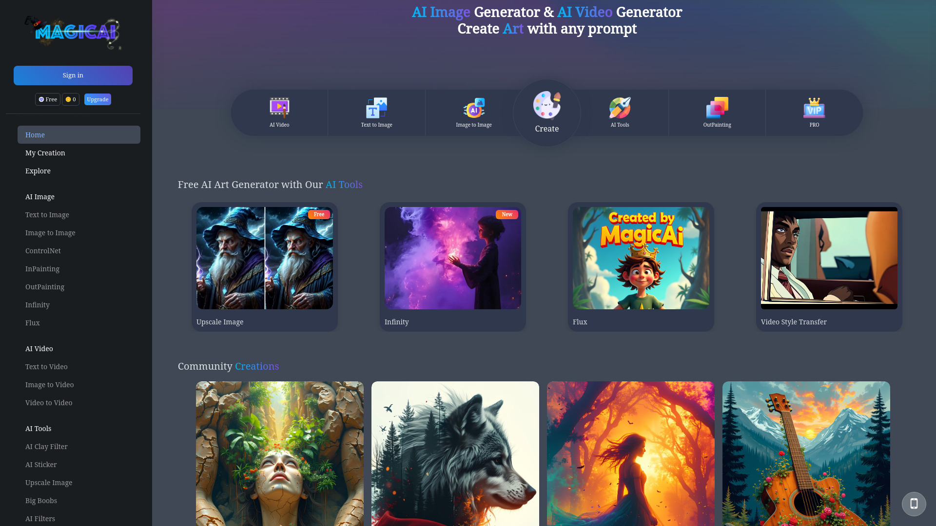 MagicAI screenshot