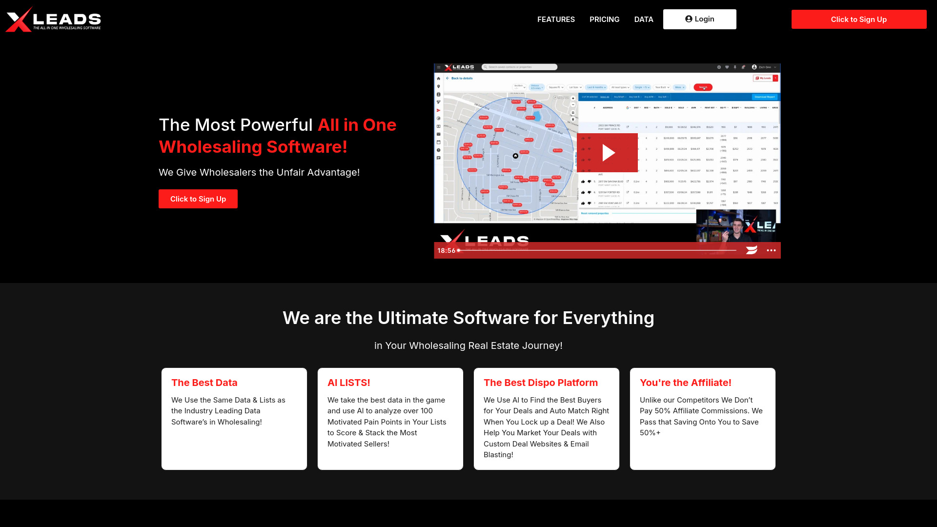 XLeads screenshot